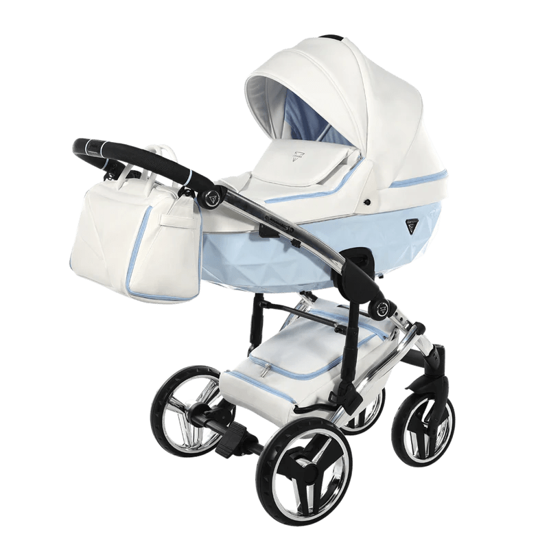 Junama Bonbon Pram Stroller - Lightweight Baby Stroller with Adjustable Canopy & Storage Basket | Perfect for Newborns, Infants & Toddlers | Ideal for Shopping, Travel & Daily Walks