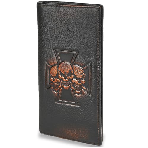 black brown with skull c
