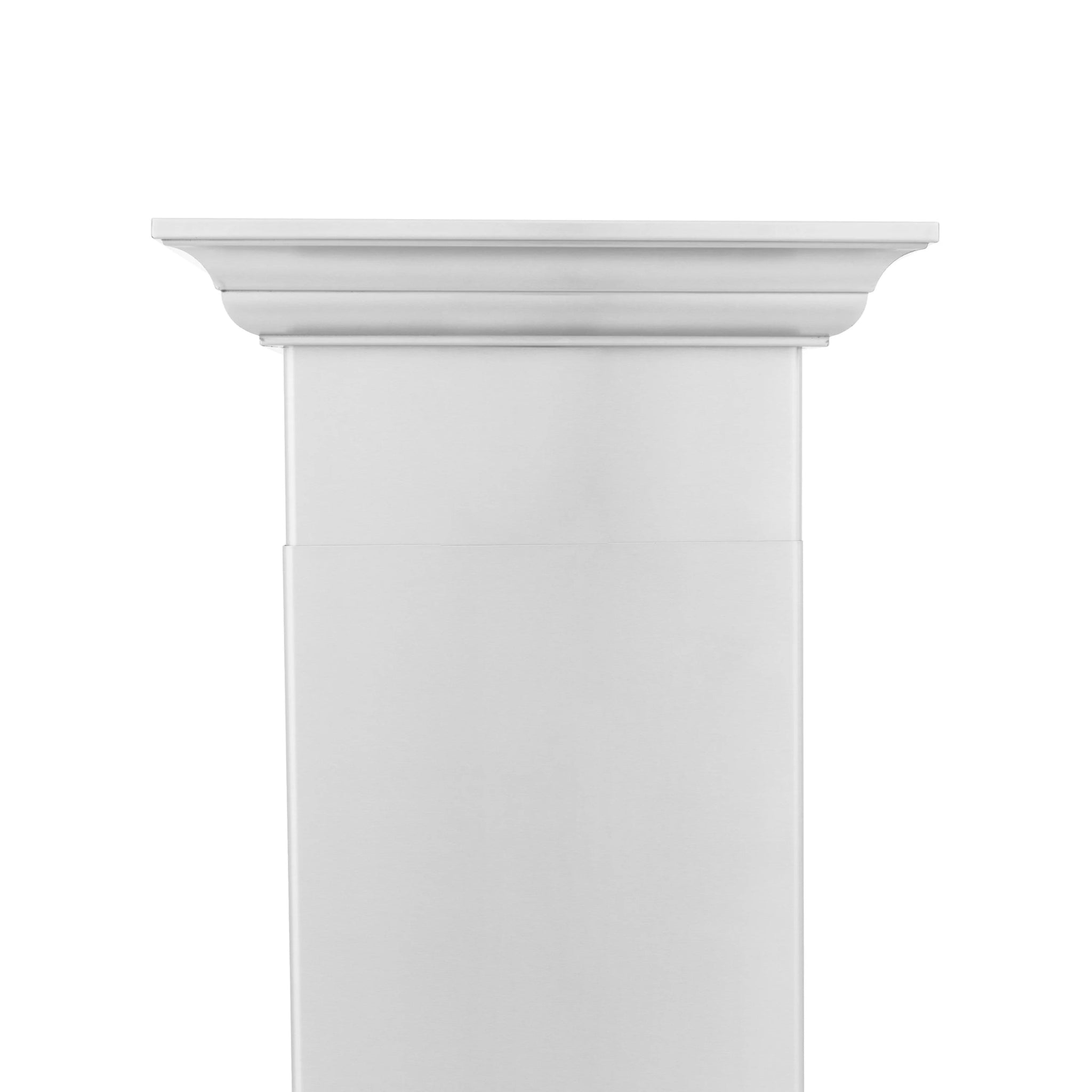 Stainless Steel 6-Inch Wall Mount Range Hood with Crown Molding - CM6 587/597/KE/KECOM 30/KZ - Perfect for Modern Kitchens & Ventilation Solutions