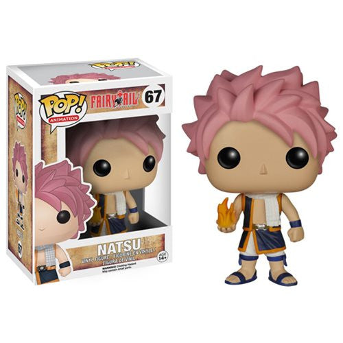Anime Fairy Tail Natsu Pop! Vinyl Figure - Collectible Action Toy for Anime Fans, Home Decor & Gift Idea