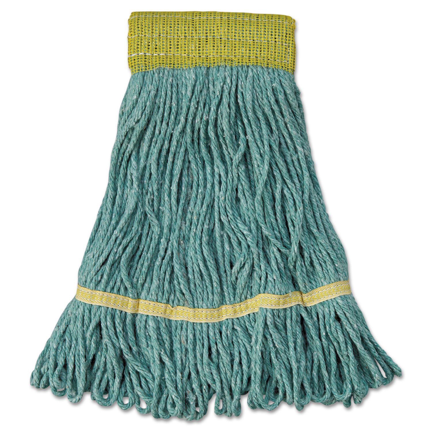 Green Small Super Loop Mop Head Replacement - Heavy Duty Microfiber for Hardwood Floors & Tile Cleaning