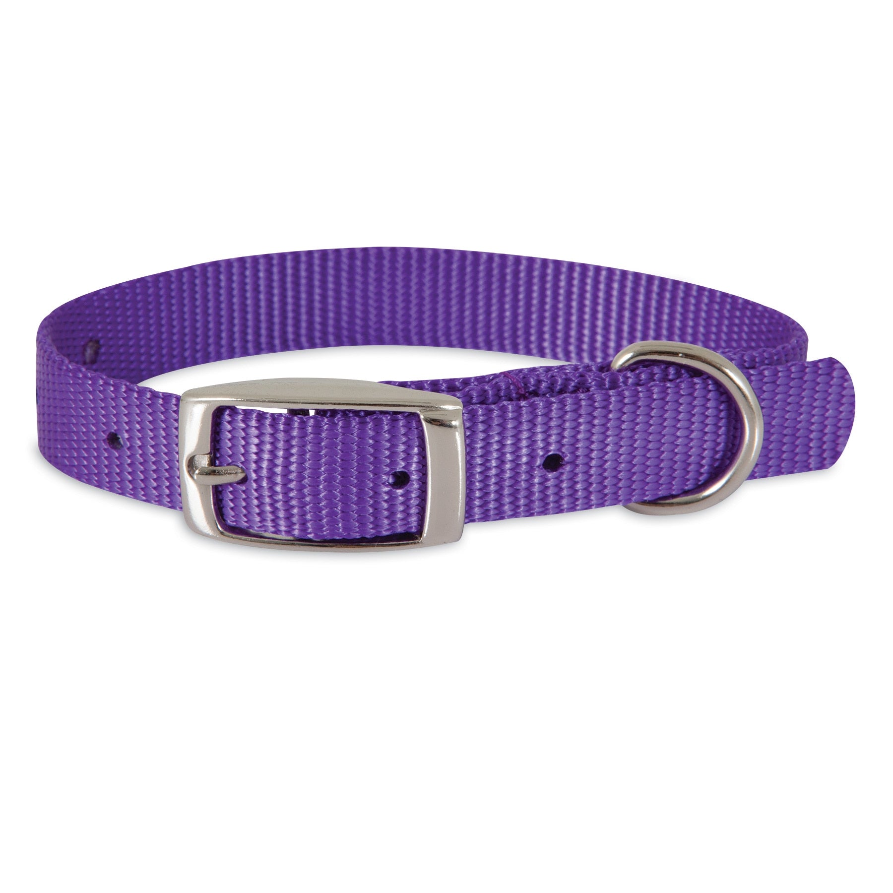 Petmate Standard Nylon Custom Fit Core Collar for Dogs - Adjustable Dog Collar with Quick-Release Buckle for Small Medium Large Breeds - Perfect for Daily Walks, Training & Outdoor Adventures
