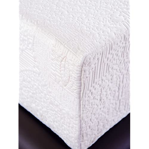 AC Pacific Herbal Fusion Collection Green Tea Infused Memory Foam Mattress - Full Size, Cooling Gel Support, Made in USA, White | Perfect for Bedrooms, Guest Rooms & Dorm Rooms