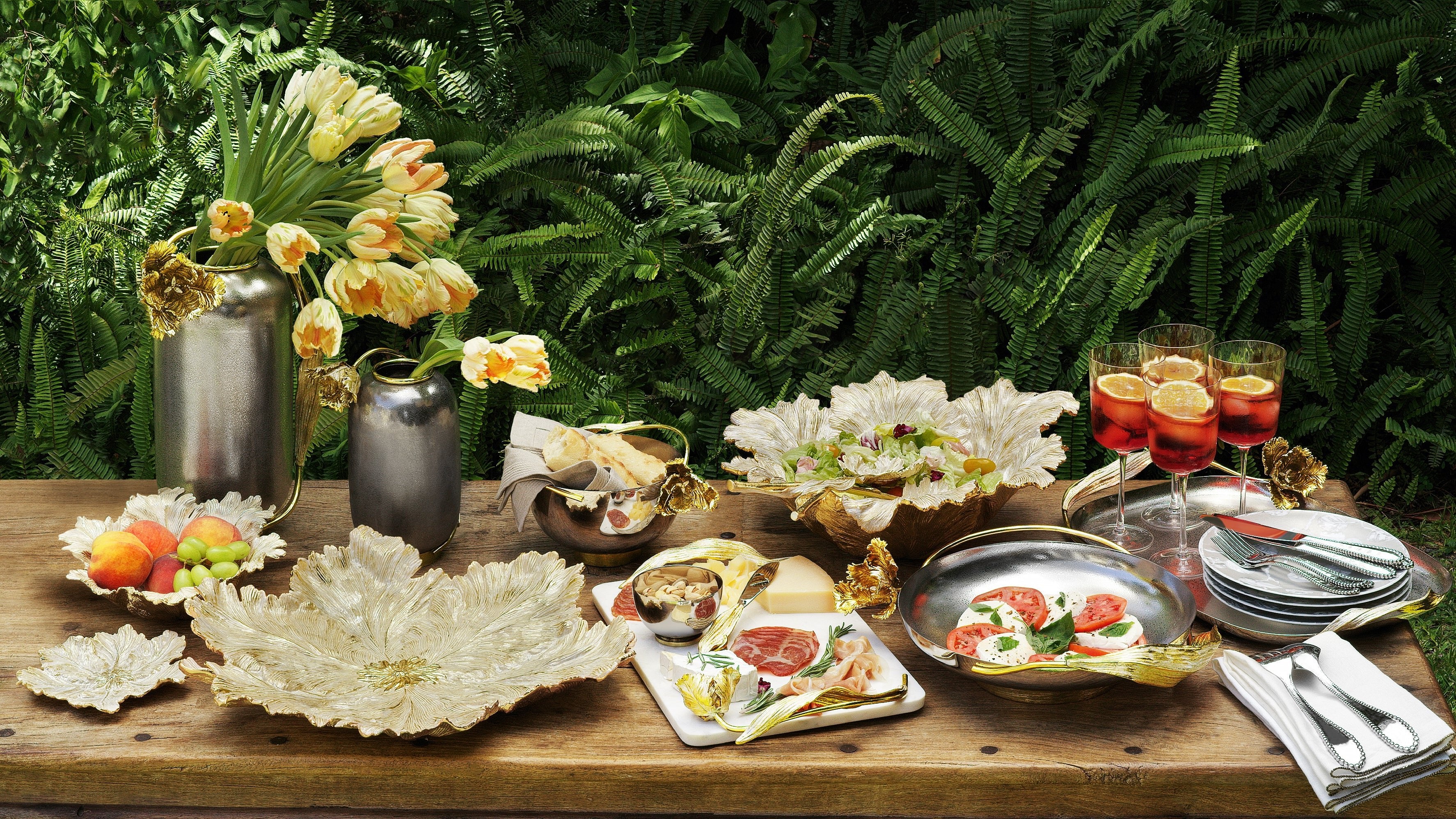 Premium Tulip Trays for Floral Arrangements - Elegant Flower Display & Decorative Serving Dishes - Perfect for Weddings, Home Decor & Party Centerpieces