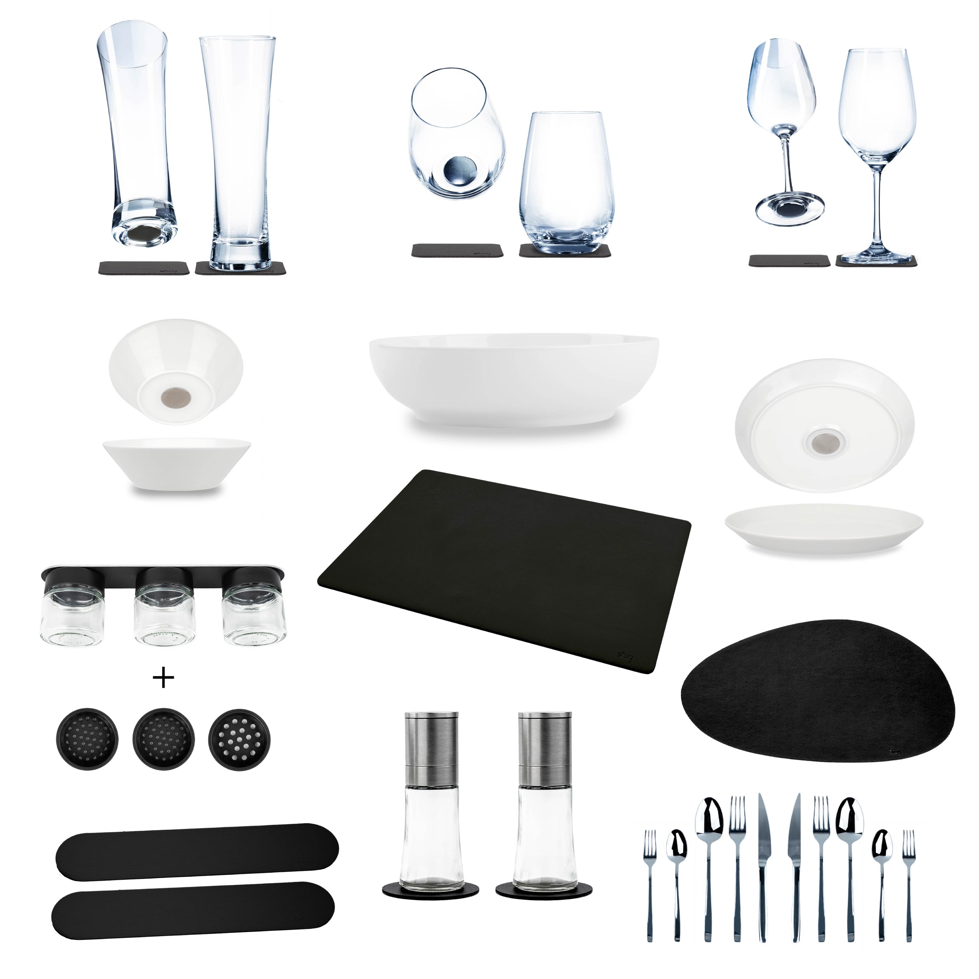 Premium Fine Dining Dinnerware Set - Elegant Porcelain Plates, Bowls & Cups for Formal Dining, Weddings & Special Occasions