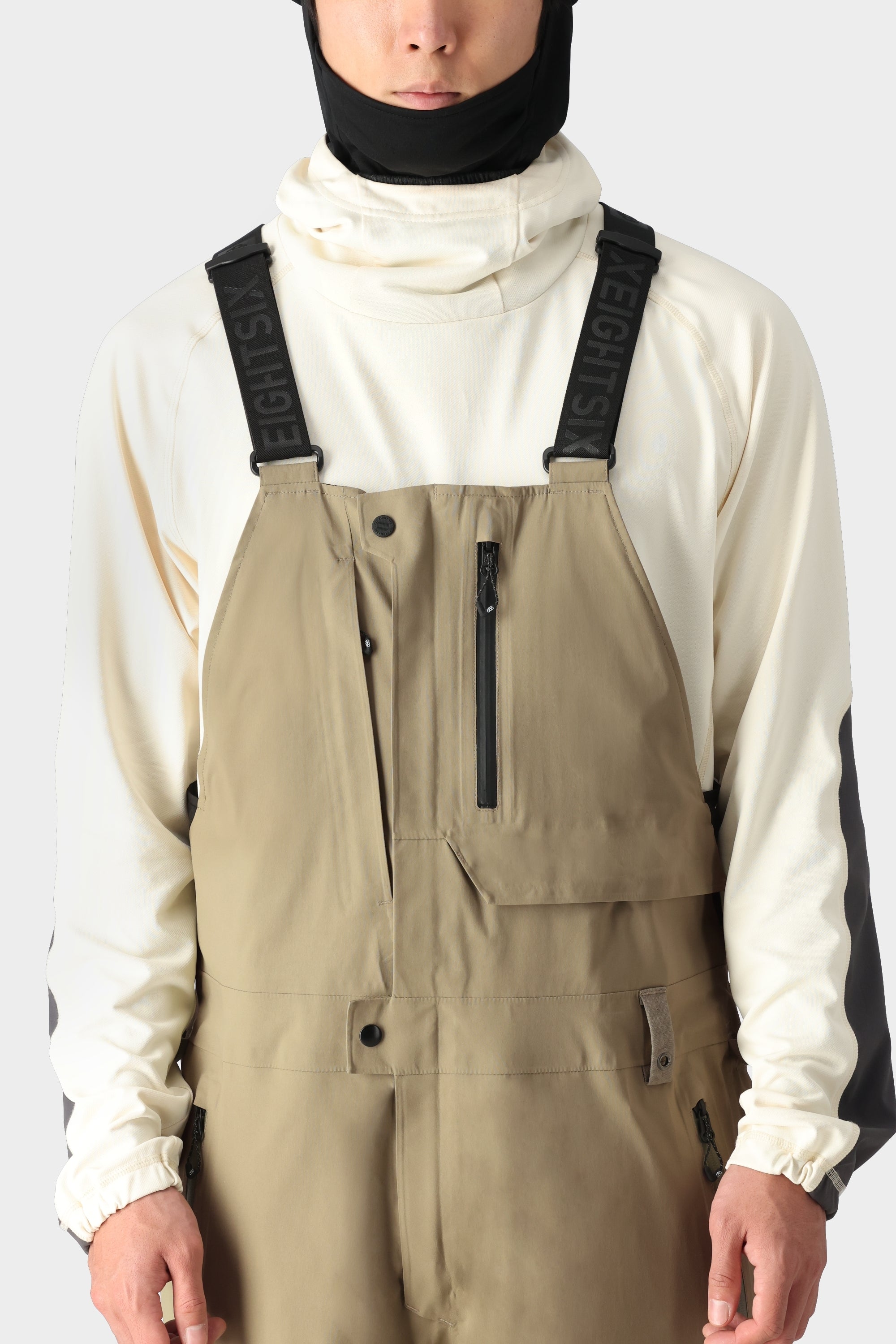 686 Men's GORE-TEX Stretch Dispatch Bib Snow Pants 2025 - Waterproof Insulated Winter Ski Bib Overalls for Snowboarding & Cold Weather Activities