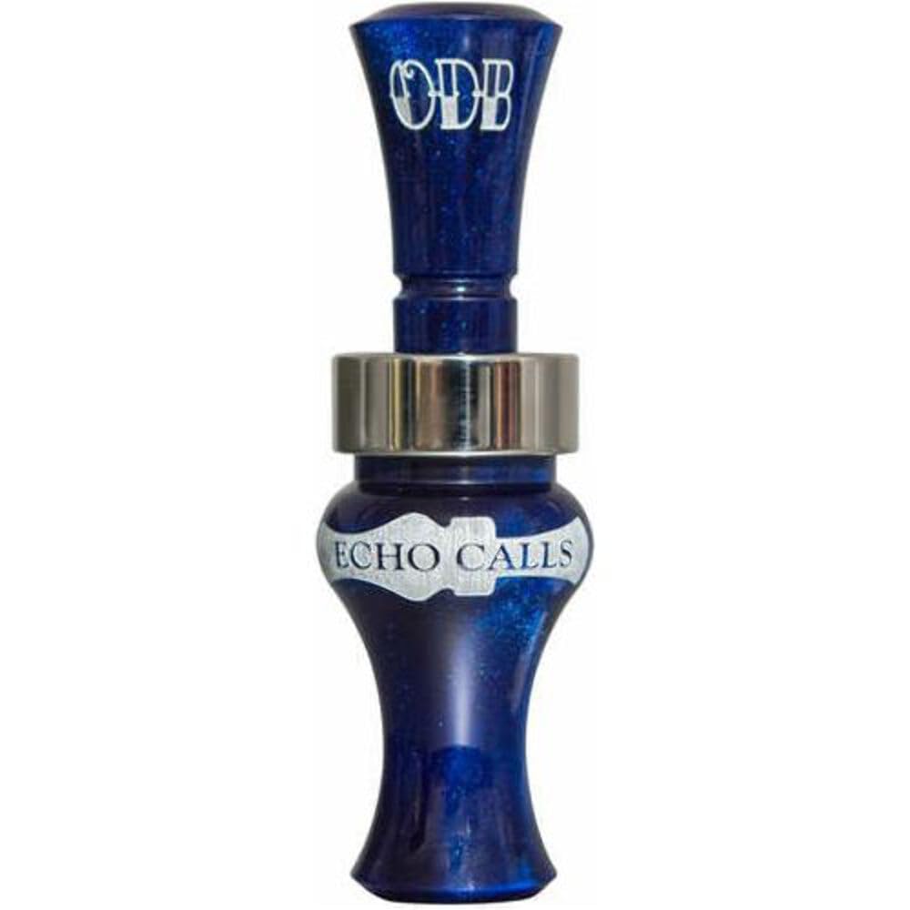 Premium Echo ODB Single Reed Duck Call - Blue Pearl Finish for Hunting & Waterfowl Decoying | Ideal for Duck Hunting, Goose Calling & Outdoor Sports