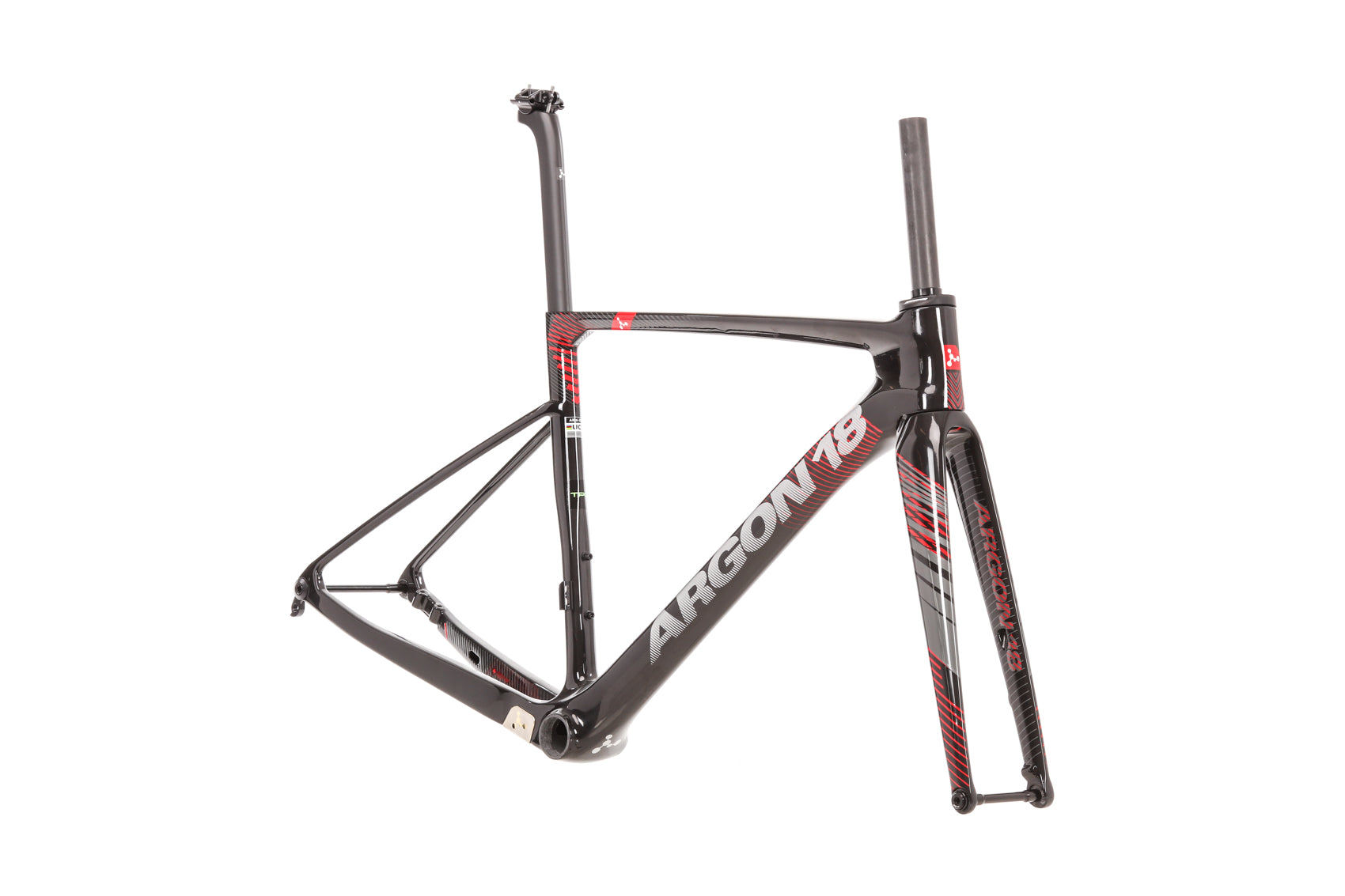 Argon 18 SUM Pro Small Frameset 2023 - Lightweight Carbon Road Bike Frame for Racing & Endurance - Perfect for Competitive Cyclists & Triathletes
