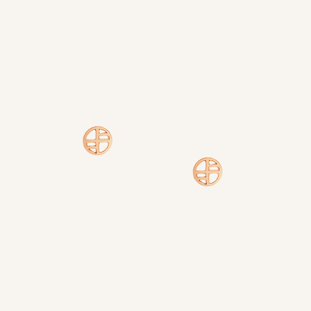 Petite Signature Stud Earrings for Women - Elegant & Minimalist Jewelry for Everyday Wear | Perfect for Office, Date Night & Gifting