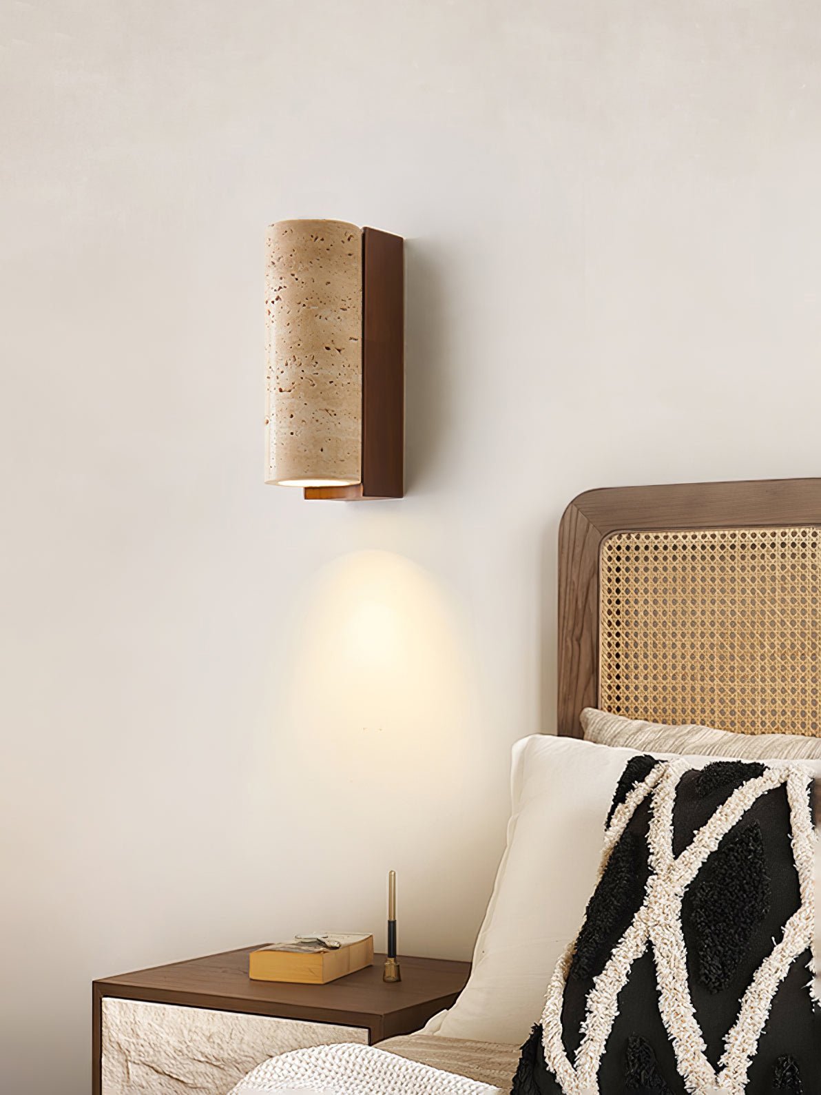 Modern LED Wall Lamp - Adjustable Swing Arm Sconce for Bedroom, Living Room & Office - Dimmable Reading Light with USB Port - Perfect for Night Reading, Study & Workspace