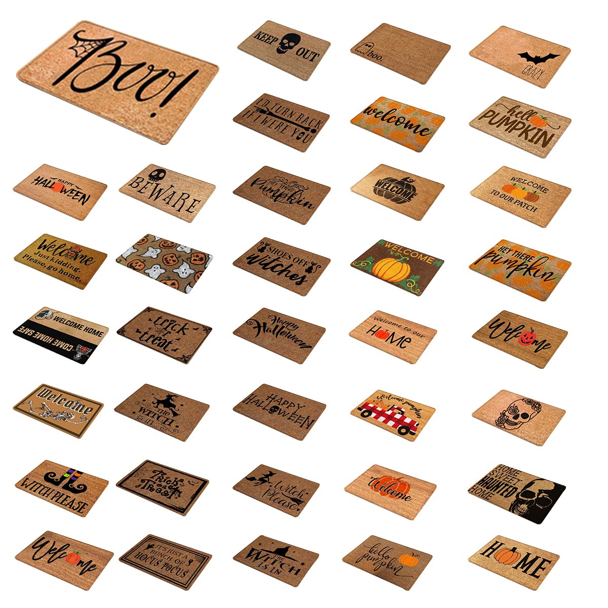 35 Styles Halloween Doormat 23.6