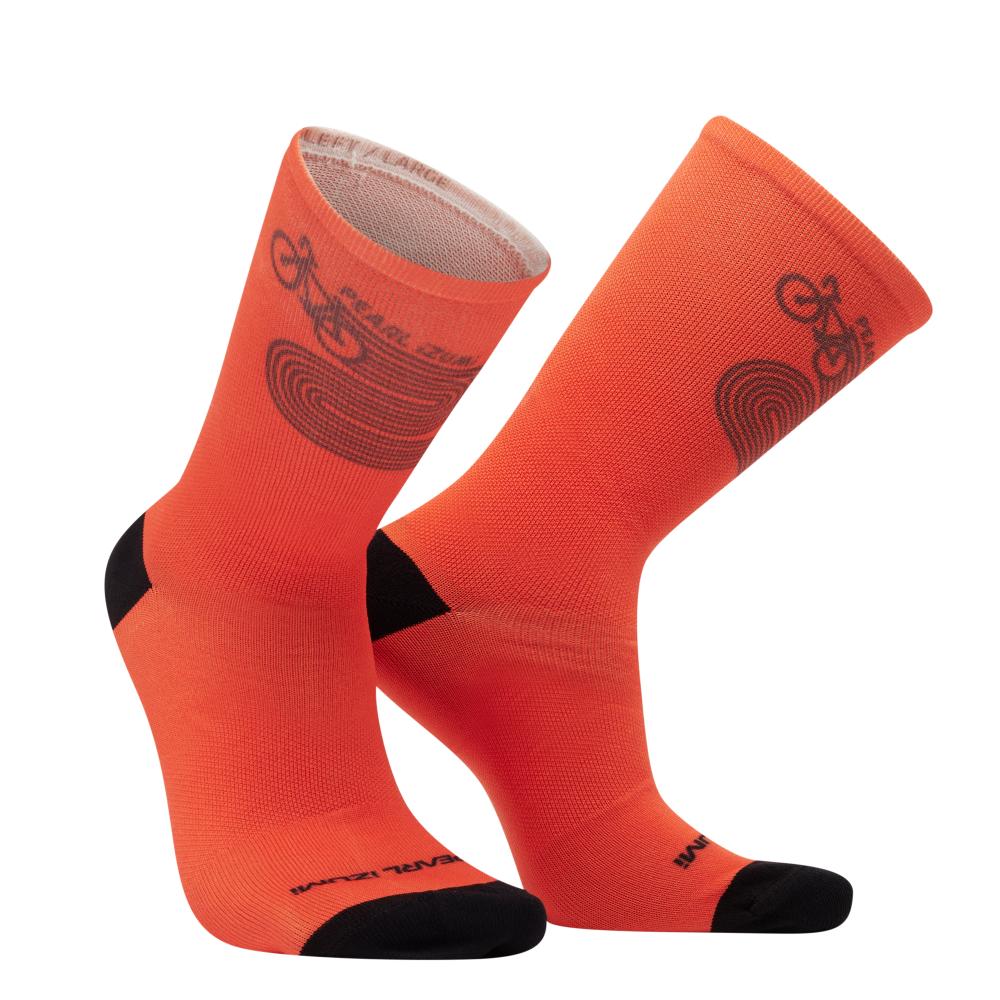 High-Quality Transfer Tall Cycling Socks for Men & Women - Breathable, Moisture-Wicking Performance Socks for Road & Mountain Biking - Perfect for Long Rides, Training & Cycling Competitions