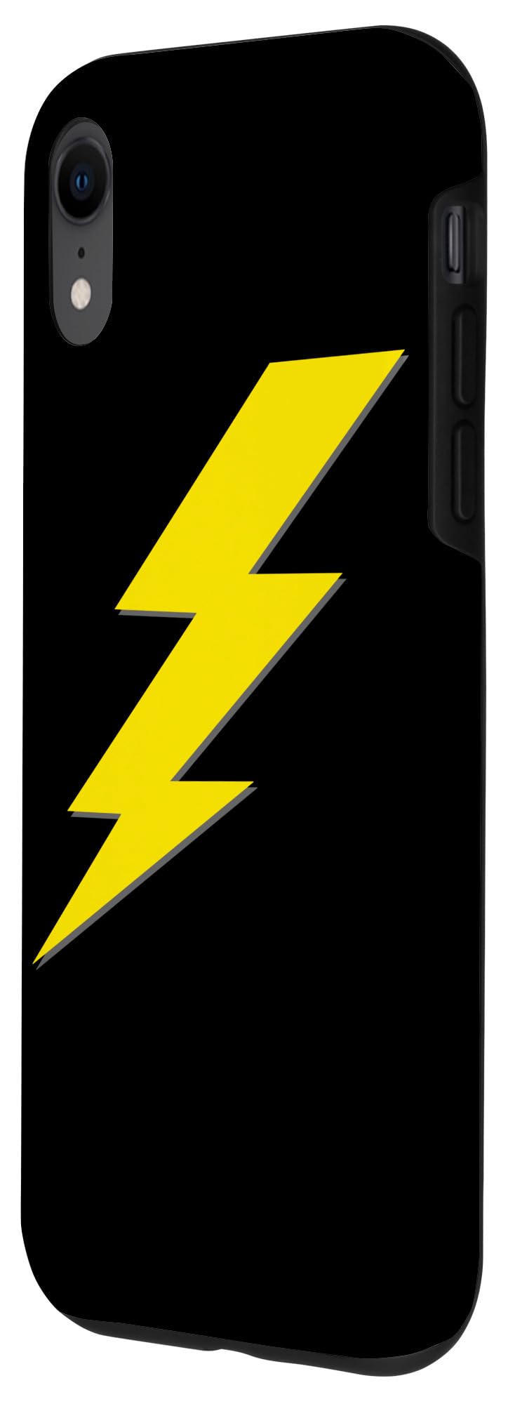 iPhone XR Yellow Lightning Bolt Case - Shockproof & Durable Phone Cover for iPhone XR - Perfect for Outdoor, Travel & Everyday Protection