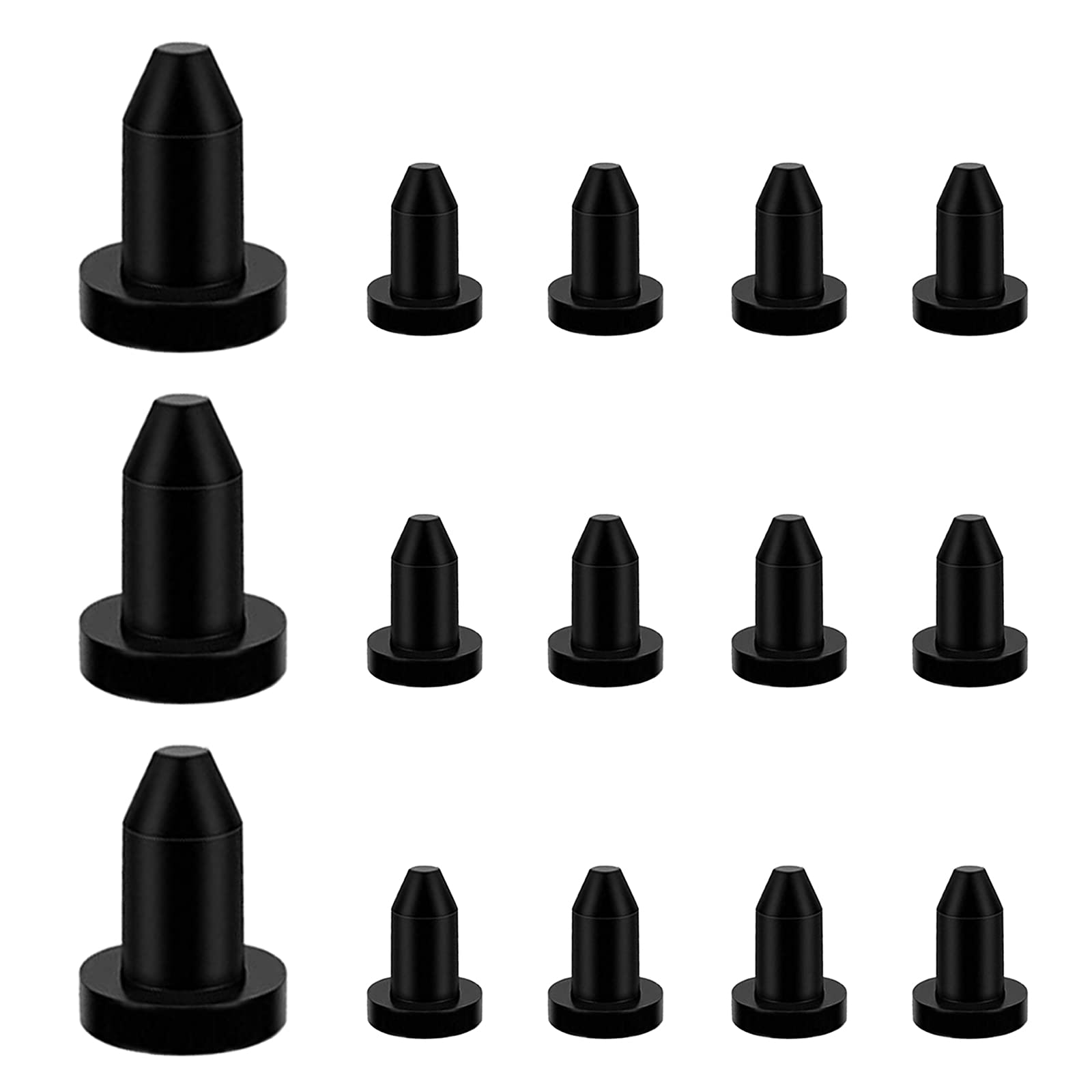 12 Pack Kayak Drain Plugs - Scupper Plugs & Canoe Drain Stoppers - Universal Fit for Most Kayaks & Boats - Essential Kayak Accessories for Water Sports & Fishing Adventures