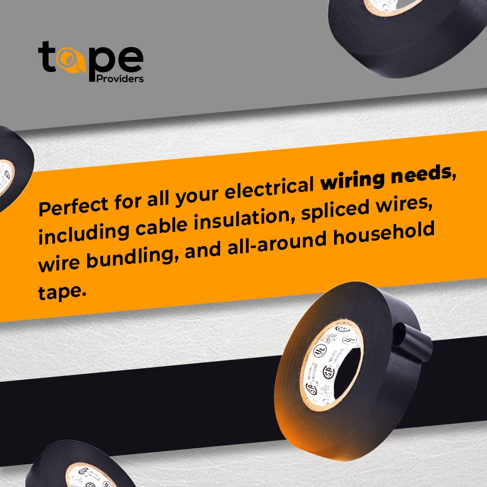 WOD ETC766MS Black Electrical Tape 4
