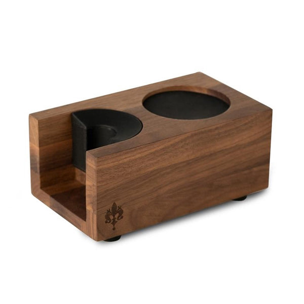 Eureka Coffee Tamping Station - Professional Espresso Tamper Stand with Silicone Mat for Baristas & Home Brewing - Perfect for Espresso Machines & Coffee Shops
