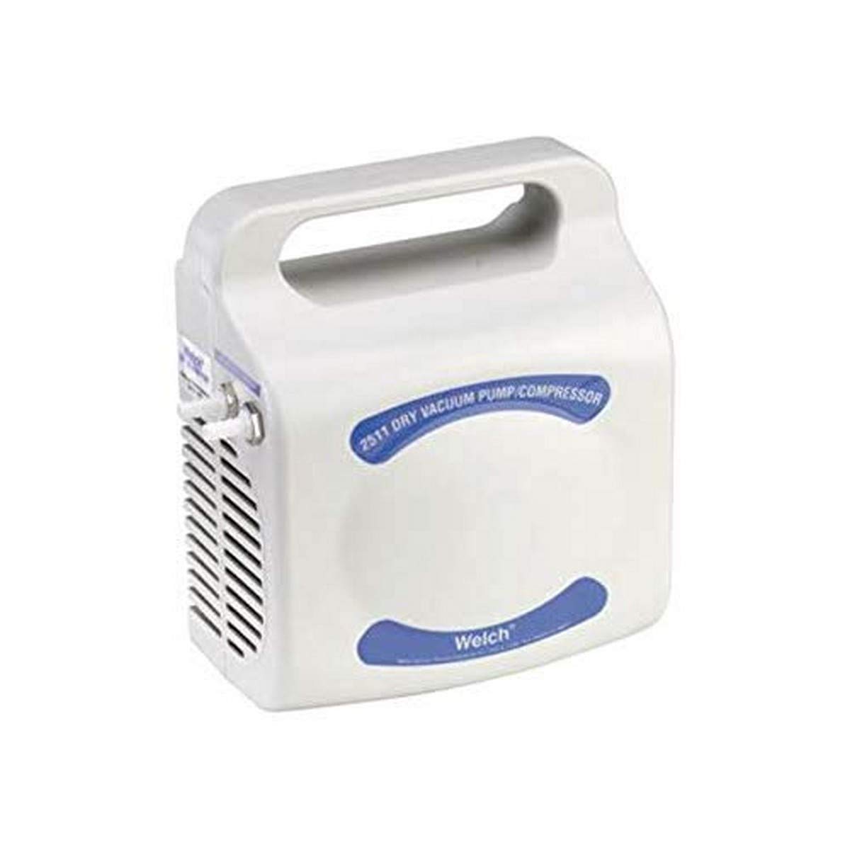 Welch Vacuum 2511C-02 Utility Vacuum Pump - 9 LPM, 219 Torr, 230V with Schuko Plug - Ideal for Laboratory, HVAC, and Industrial Applications