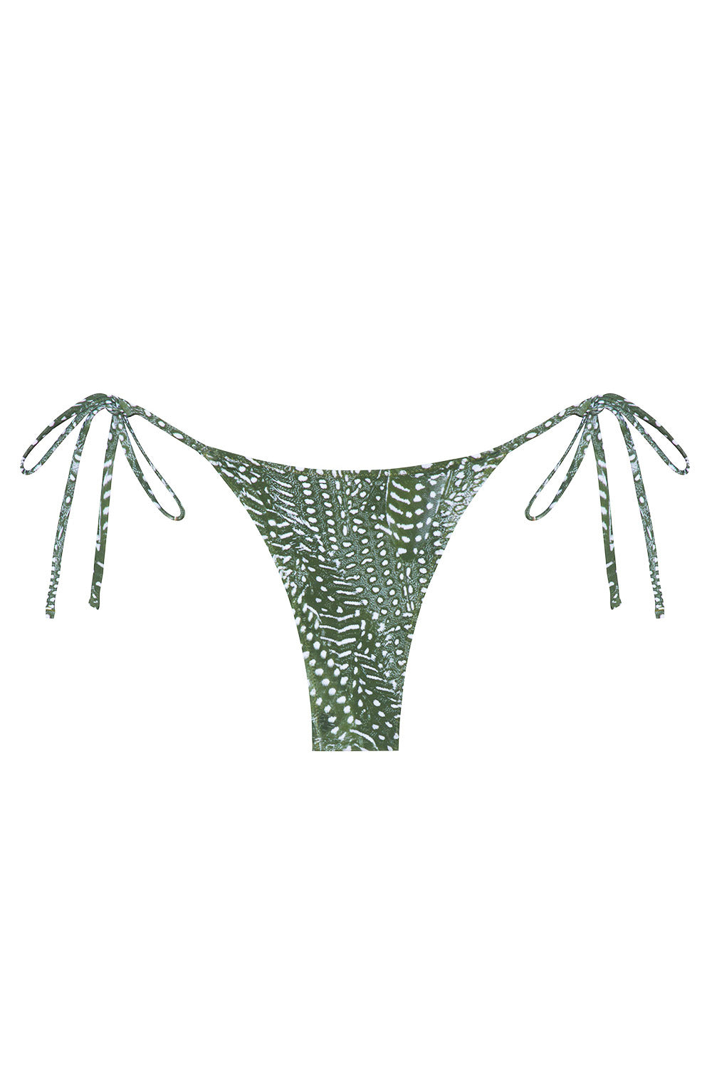 Stylish Praia Bottom in Olive Guinea - Perfect for Beach Vacations, Pool Parties & Summer Getaways