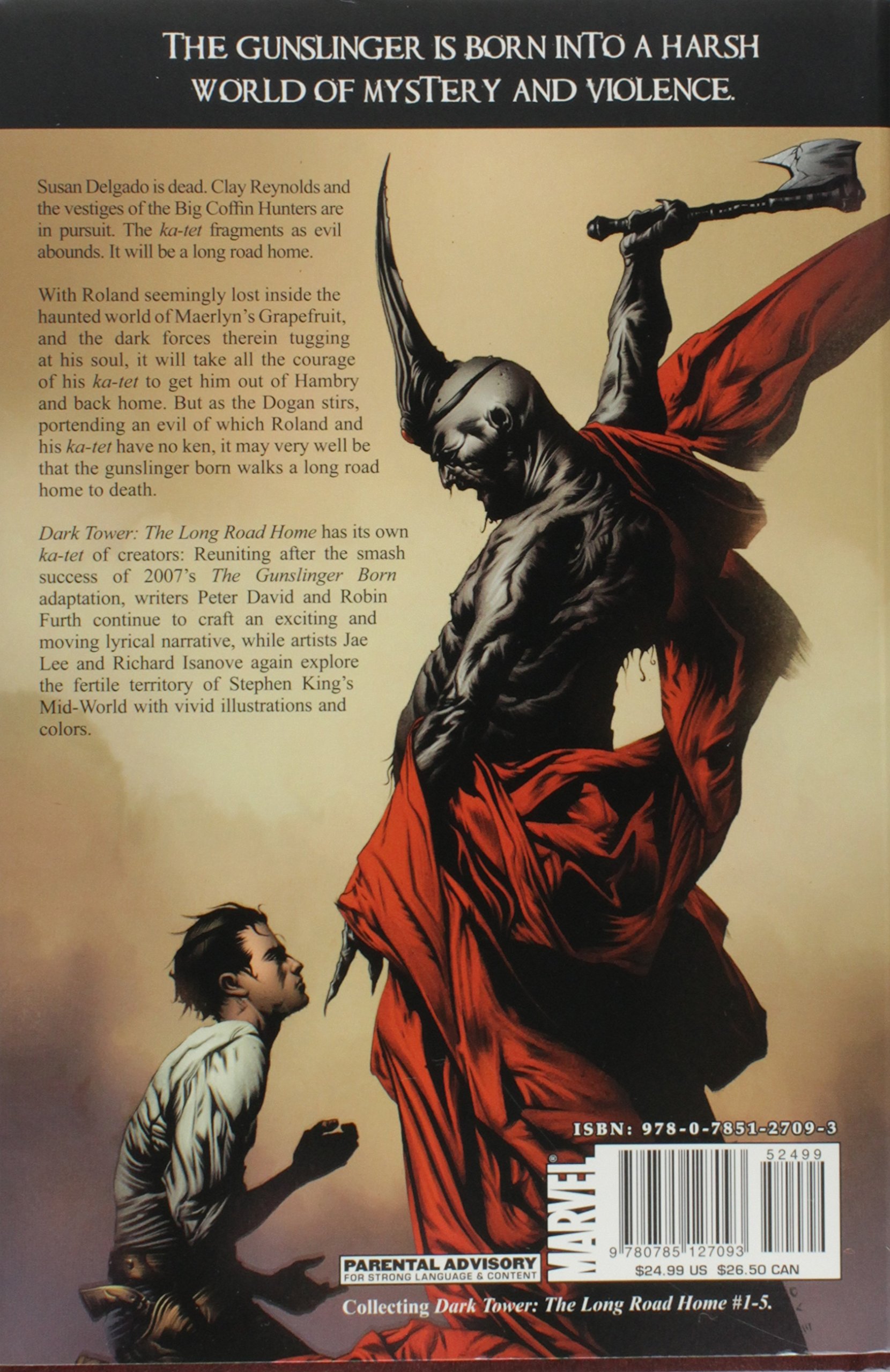 Dark Tower: The Long Road Home - Stephen King Graphic Novel | Epic Fantasy Adventure Book Series | Perfect for Stephen King Fans & Comic Book Collectors | Great for Gifts, Reading Nook & Book Club Discussions
