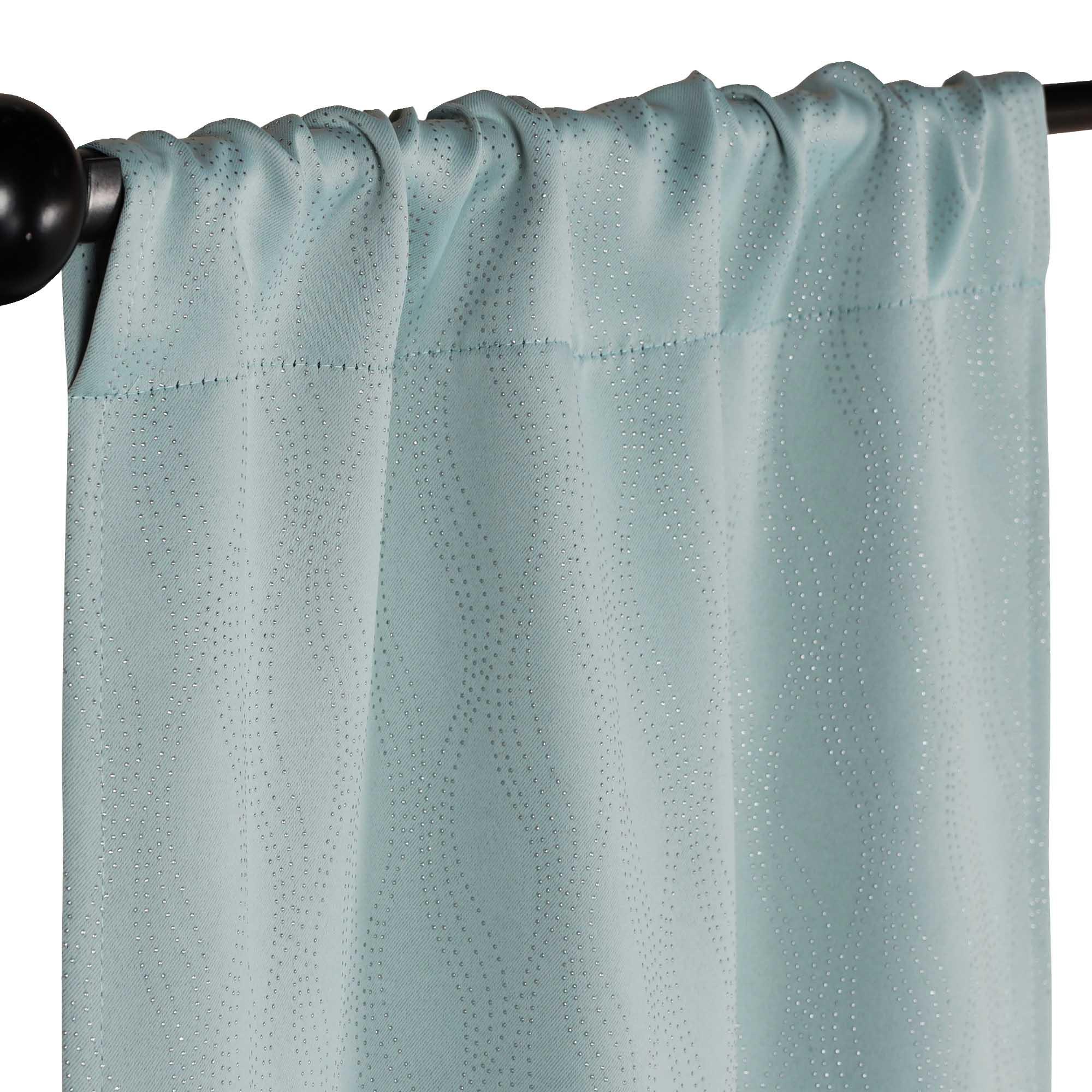 Zuri Textured Washable Blackout Curtains for Bedroom - Thermal Insulated Room Darkening Window Drapes (Set of 2 Panels) - Perfect for Nursery, Home Theater & Light Sleepers