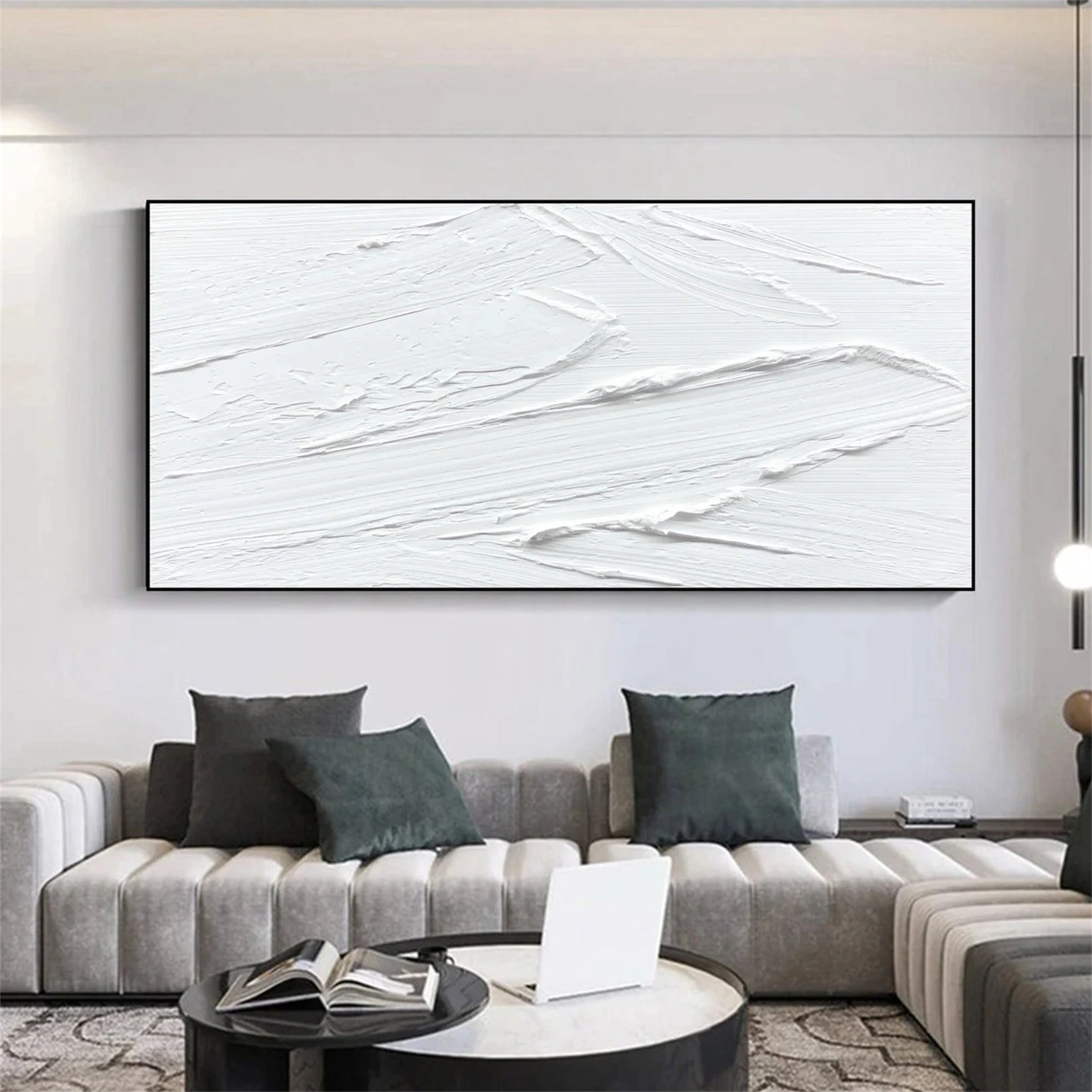 Minimalist Balance Canvas Painting - Abstract Wall Art for Living Room, Bedroom & Office Decor | #MM105