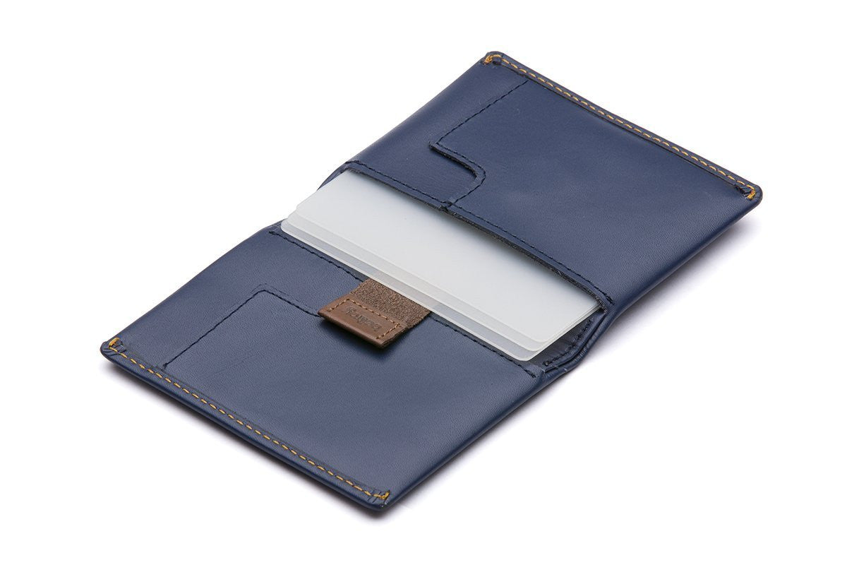 Bellroy Slim Sleeve Wallet - Ultra Thin Minimalist RFID Blocking Leather Wallet for Men - Perfect for Everyday Carry, Travel & Business Use
