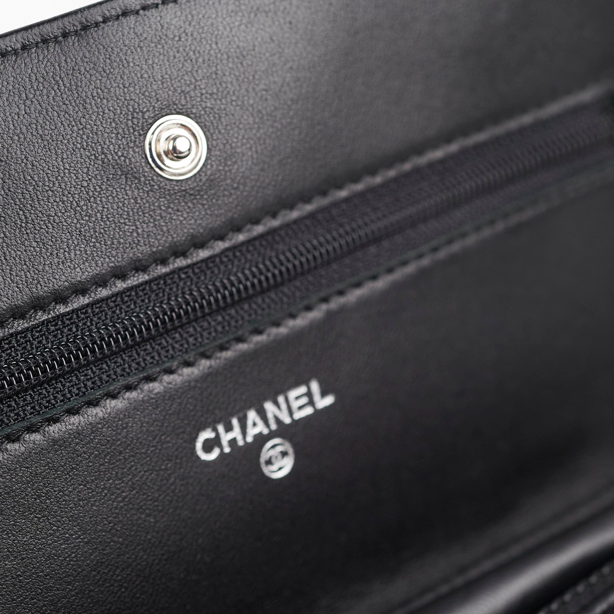 Chanel Lambskin Black Wallet On Chain WOC - Luxury Crossbody Bag for Women, Perfect for Evening Parties & Daily Use