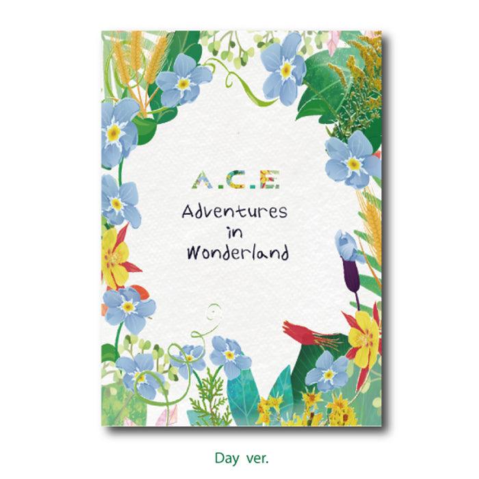 A.C.E 1st Repackage Album 'A.C.E Adventures in Wonderland' with Exclusive Poster - Perfect for K-Pop Fans, Collectors, and Gift Giving