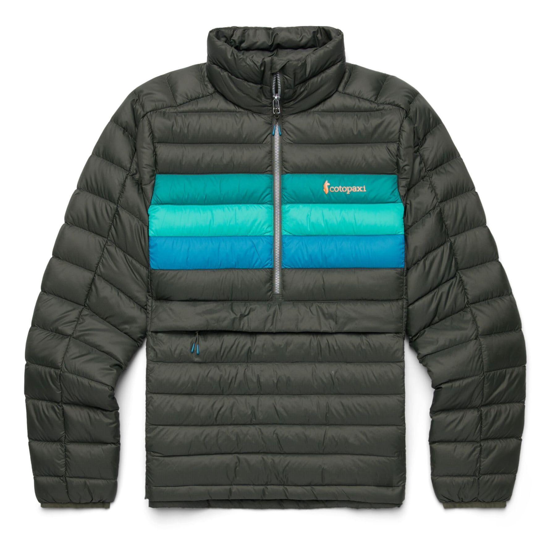 Cotopaxi Fuego Down Pullover Jacket for Men - Lightweight Water-Resistant Insulated Hooded Winter Coat for Hiking, Camping & Outdoor Adventures
