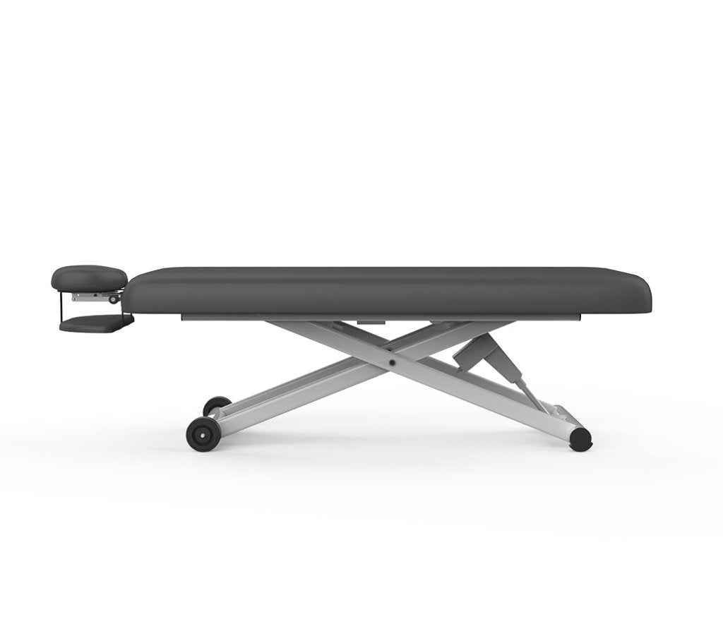 SilverFox® Professional Flat Electric Massage Bed Table 2274 - Adjustable Height Portable Massage Table for Home & Spa Use - Perfect for Therapists, Chiropractors, and Relaxation