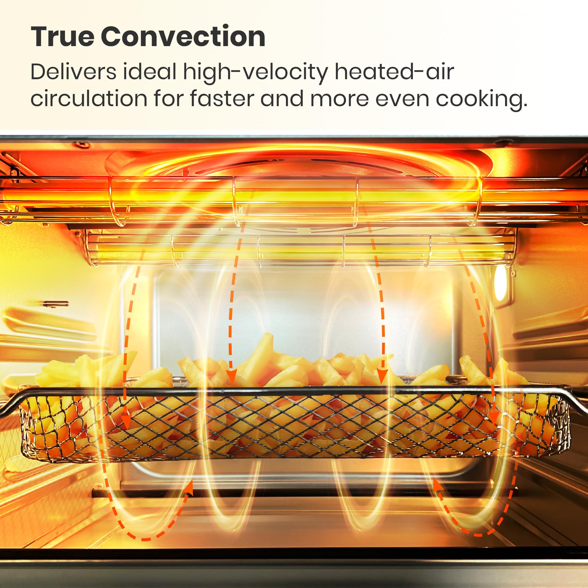 **10-in-1 Retro Infrared Air Fryer Toaster Oven Combo – Extra Large 6-Slice Countertop Convection Oven with Enamel Baking Pan & Recipe Book – Easy Clean, Almond Yellow – Perfect for Baking, Roasting & Air Frying**    *(Use Cases: Ideal for family meals, quick snacks, healthy cooking, and entertaining guests.)*