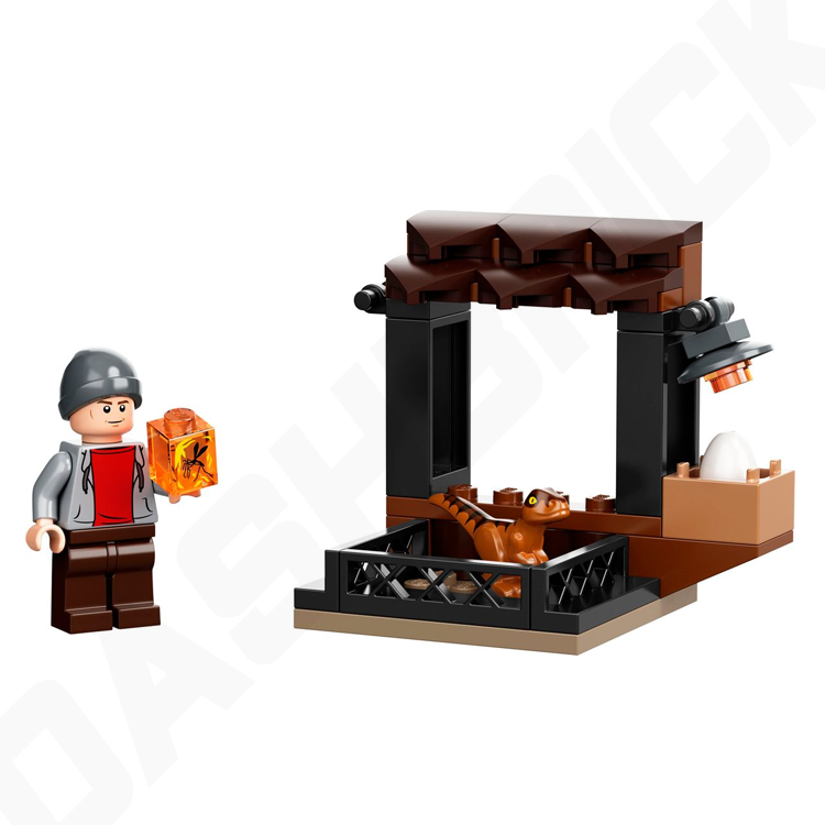 LEGO Jurassic World Dinosaur Market Polybag [30390] - Retired Collectible Building Toy for Kids & Adults - Perfect for Dinosaur Fans, Gift Ideas & LEGO Display Collections