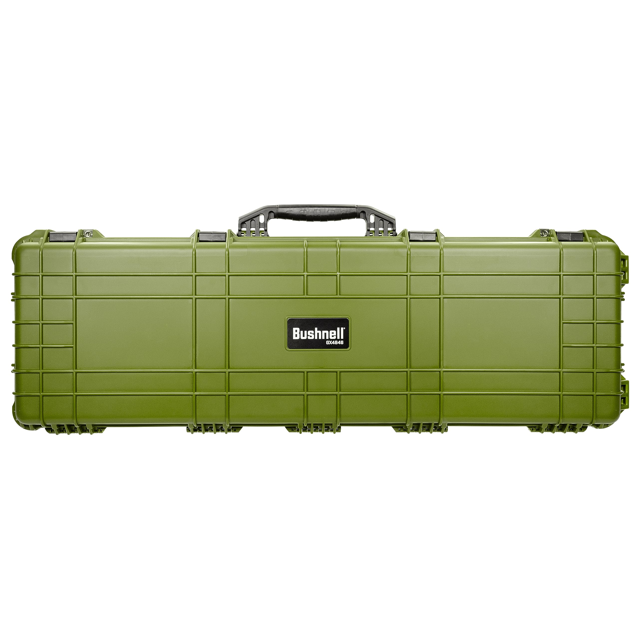 Bushnell 44 Inch Hard Rifle Case - Waterproof, Shockproof, TSA Approved with Wheels - Durable Gun Storage for Hunting, Shooting Range & Air Travel
