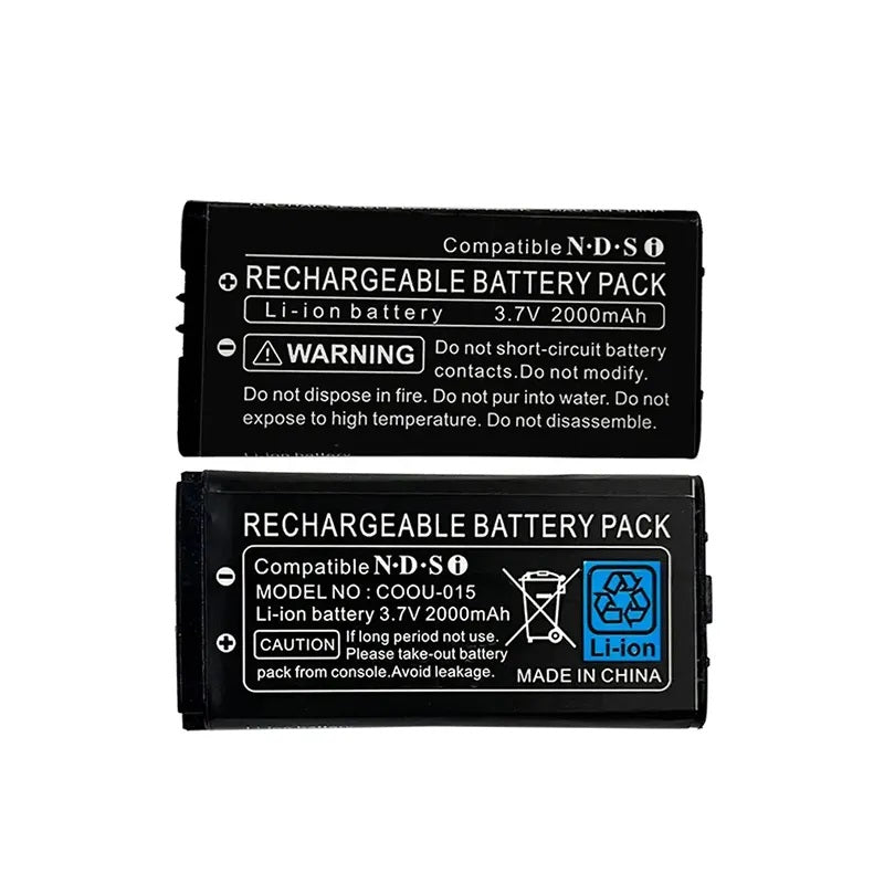 Original Nintendo DSi TWL-003 Replacement Battery - High Capacity 2000mAh - Compatible with Nintendo DSi & DSi XL - Perfect for Gaming On-The-Go & Extended Play Sessions