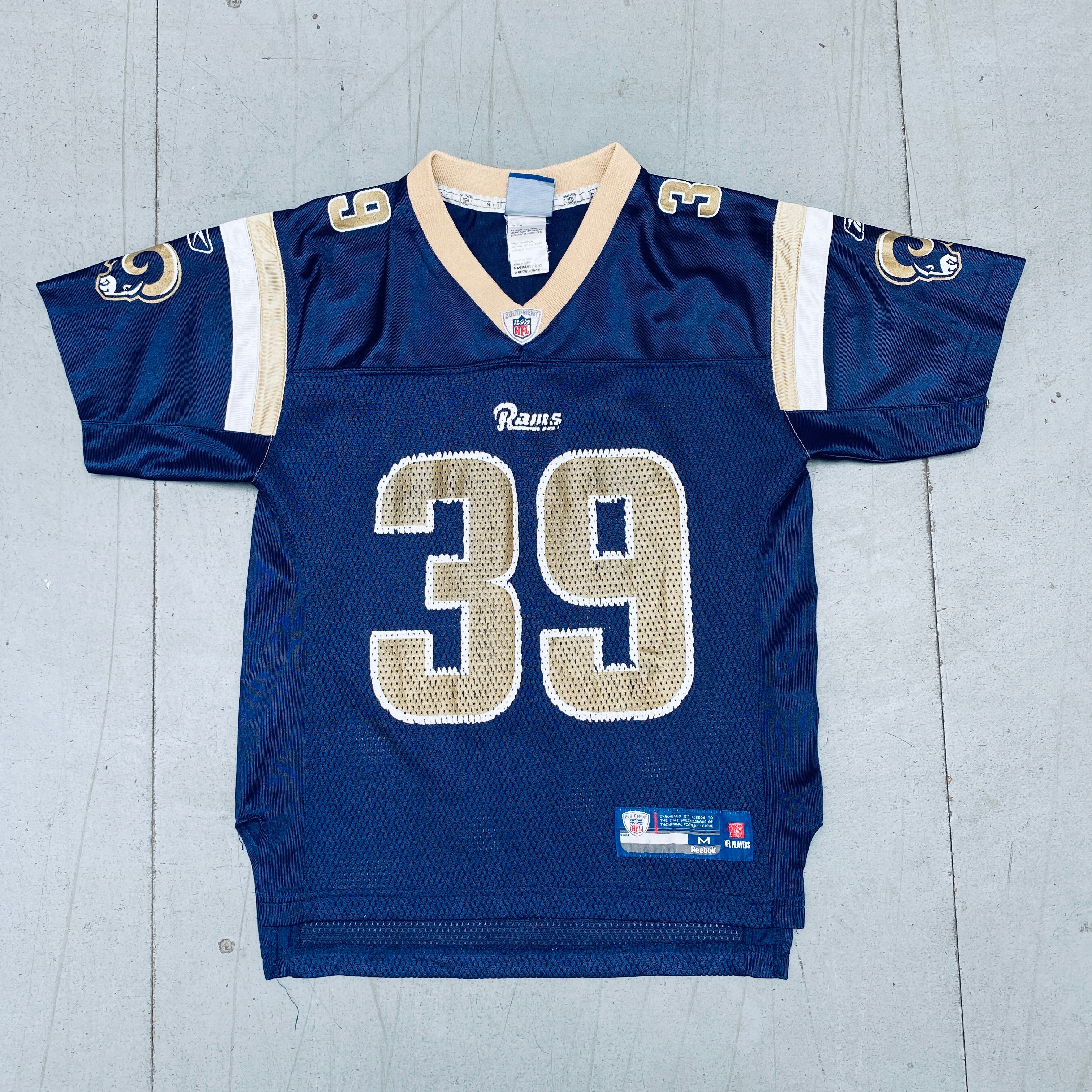 St. Louis Rams Steven Jackson 2009/10 NFL Jersey (Size S) - Authentic Football Apparel for Fans & Collectors - Perfect for Game Day, Tailgating & Sports Memorabilia Display