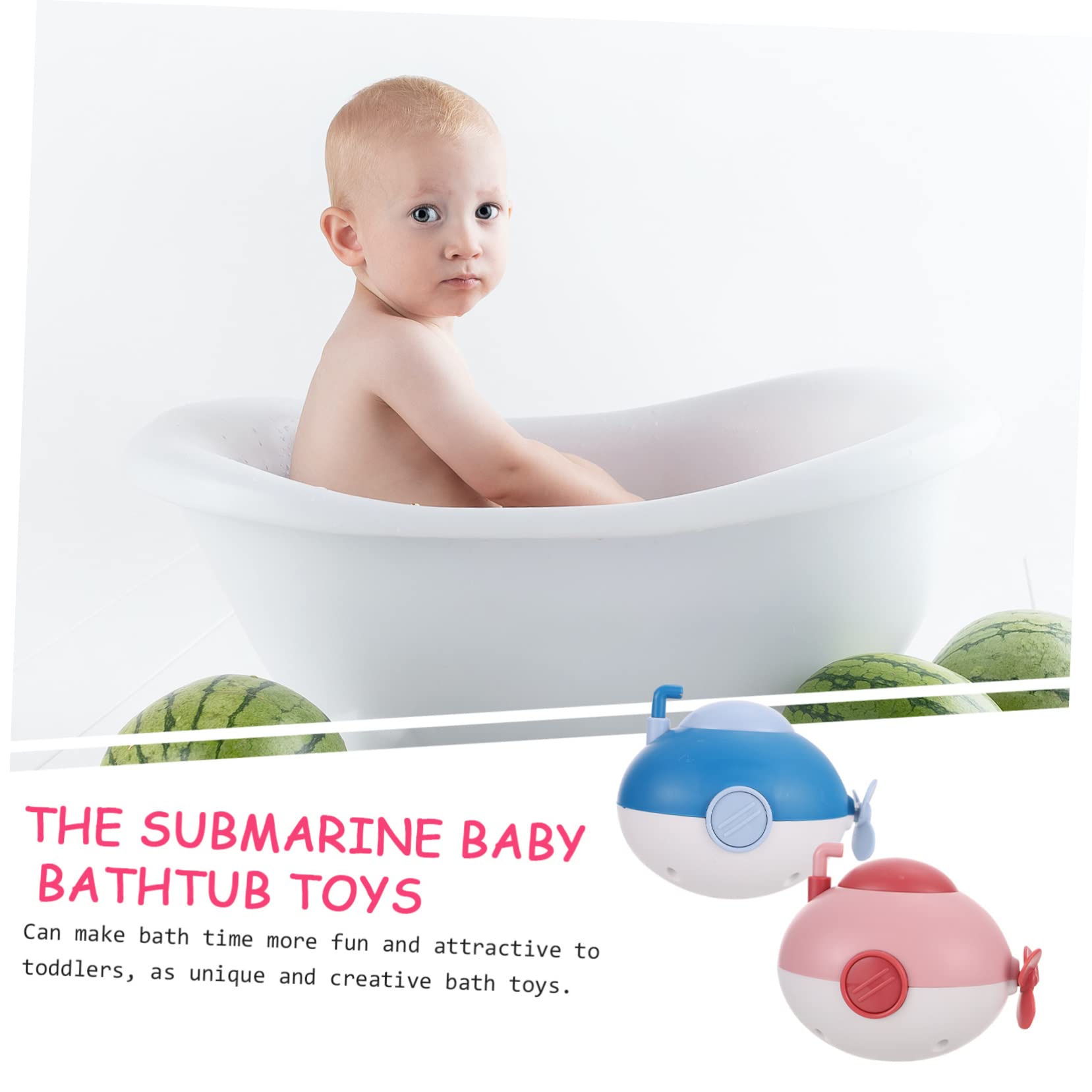 UPKOCH 4 Pack Wind Up Bath Toys for Kids - Fun Swimming Floating Bathtub Toys for Toddlers & Babies - Safe ABS Plastic Bath Time Play Set (Perfect for Pool Parties, Baby Showers & Sensory Play)