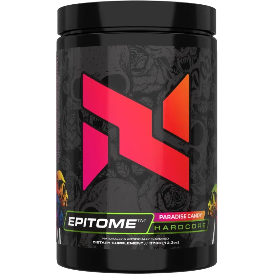 Nutra Innovations Epitome Hardcore Pre Workout Supplement - Intense Energy & Focus for Gym, Bodybuilding & Fitness Training - Best for Athletes & Workout Enthusiasts
