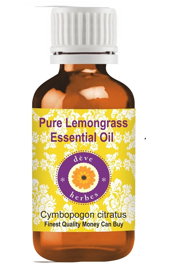 Pure Lemongrass Essential Oil (Cymbopogon Citratus) - 100% Natural, Steam Distilled, 15ml - Aromatherapy, Relaxation & Skin Care Solution