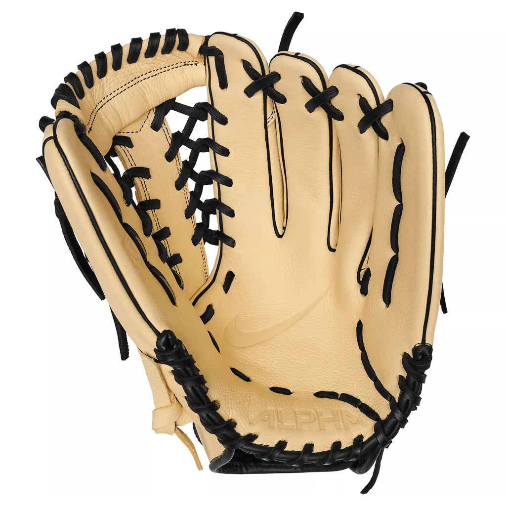 Nike Alpha Edge Tan 12 Baseball Glove - Premium Leather Baseball Mitt for Youth & Adult Players - Perfect for Training, Games & Field Practice