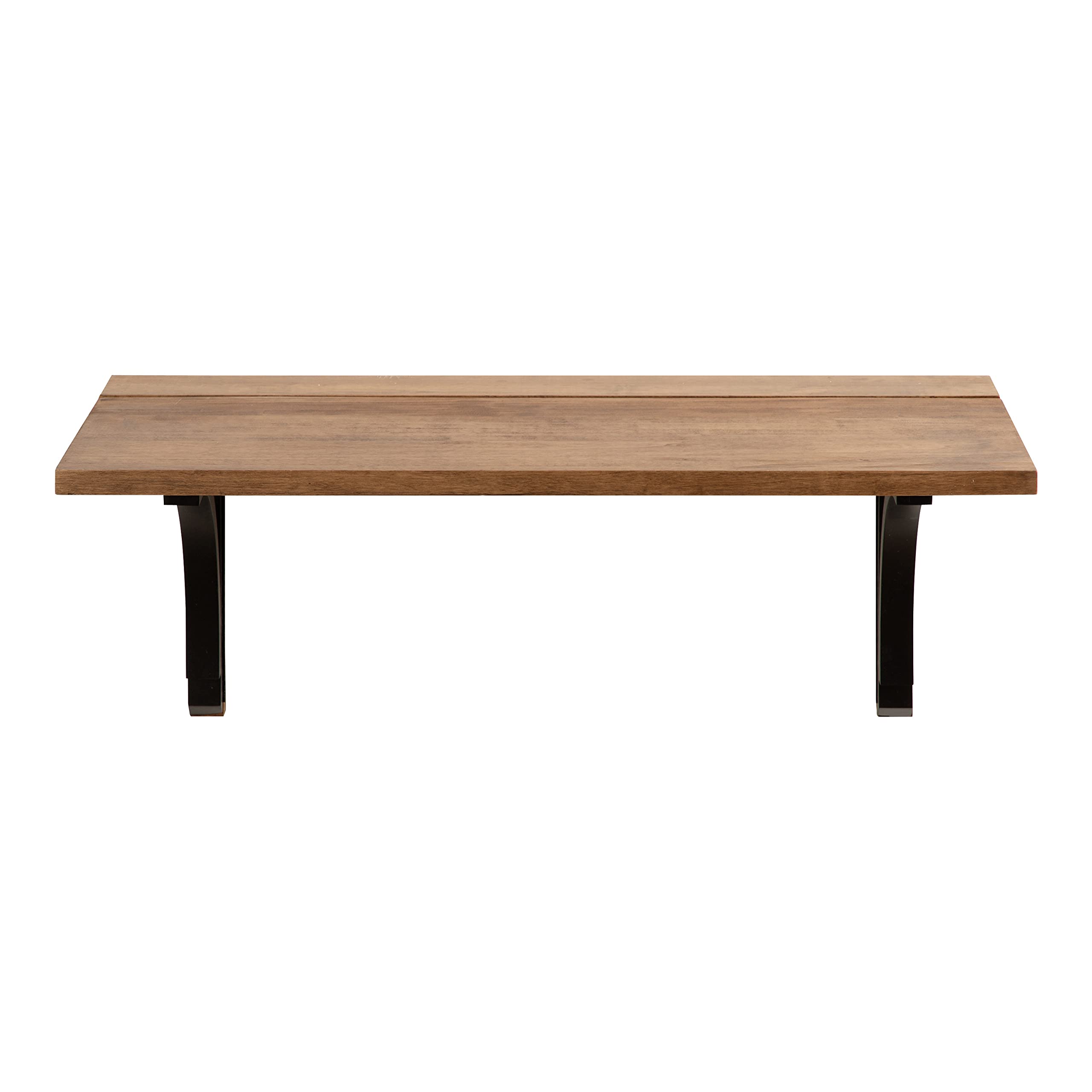Kate and Laurel Corblynd Farmhouse Wall Mounted Floating Desk - 30