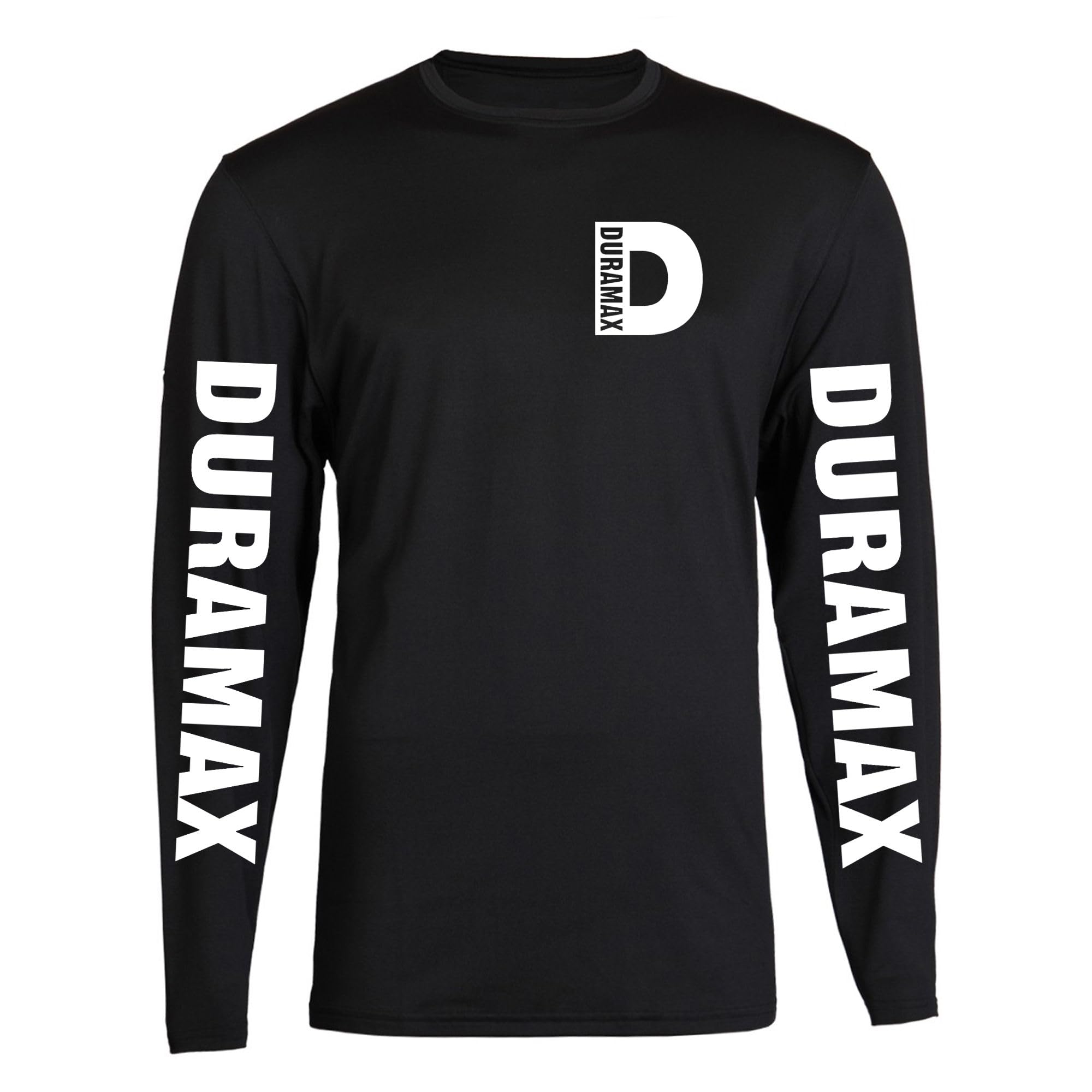 Duramax Big Design Unisex Long Sleeve T-Shirt - Black, Sizes S to 2XL | Casual Wear, Street Style & Everyday Comfort