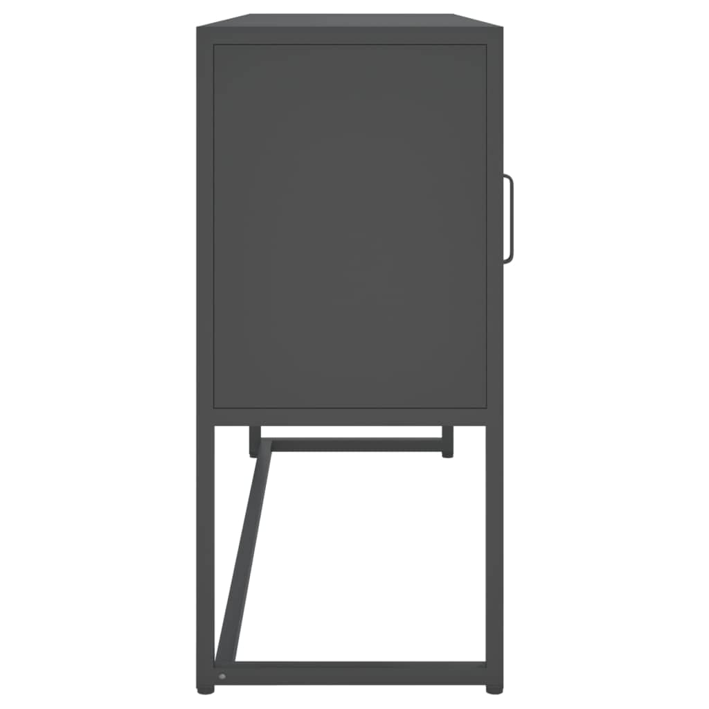 Industrial Style Sideboard Console Table with Storage - 41.3