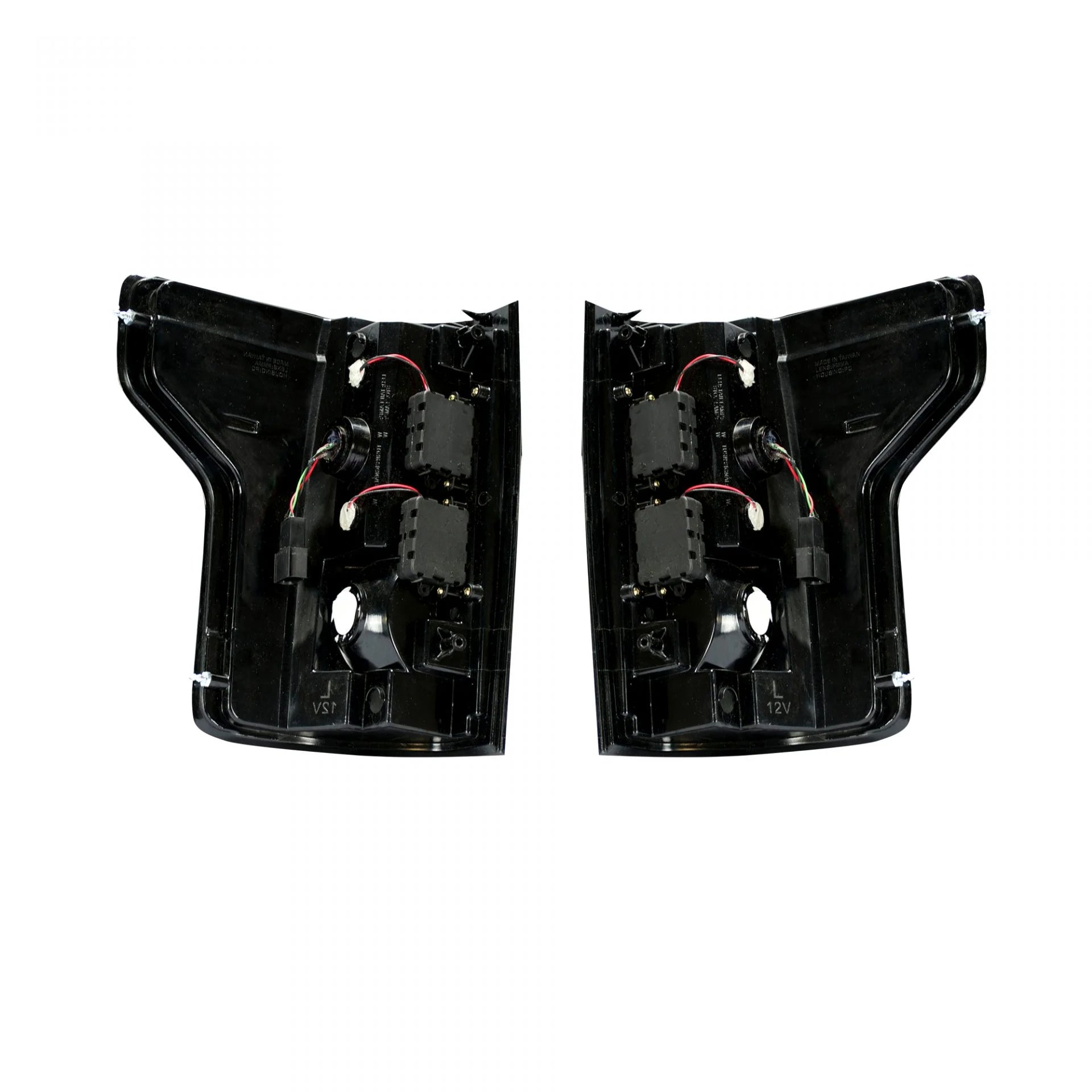 Ford F150 2018-2020 OLED Tail Lights - Dark Red Smoked Lens - High Performance LED Brake Lights for Enhanced Visibility & Style - Perfect for Night Driving & Off-Road Adventures