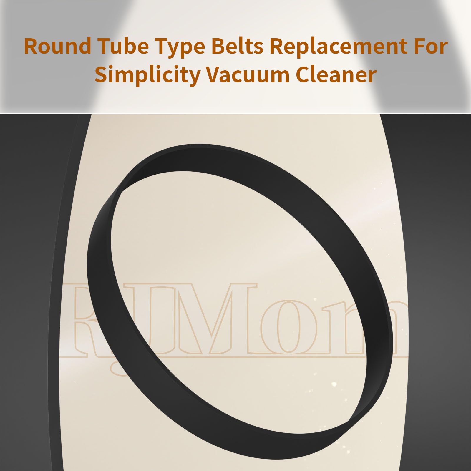Simplicity Vacuum Cleaner Replacement Belts - Compatible with 4000, 5000, 6000, 7000 & 8000 Series Symetry (2 Pack) - Durable Bands for Home Cleaning & Maintenance