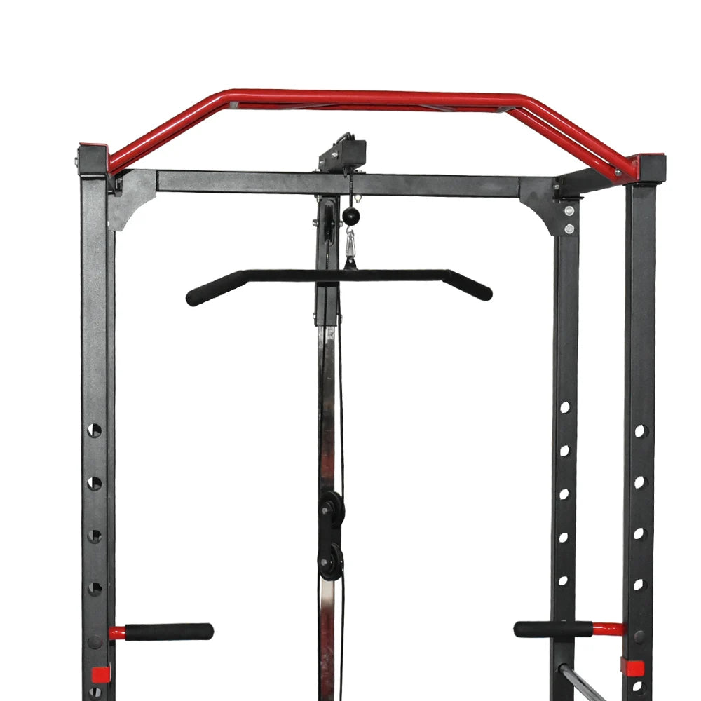 Multi-Functional Home Gym Power Cage - Squat Rack, Weightlifting Equipment for Strength Training | Perfect for Home Workouts & CrossFit Training