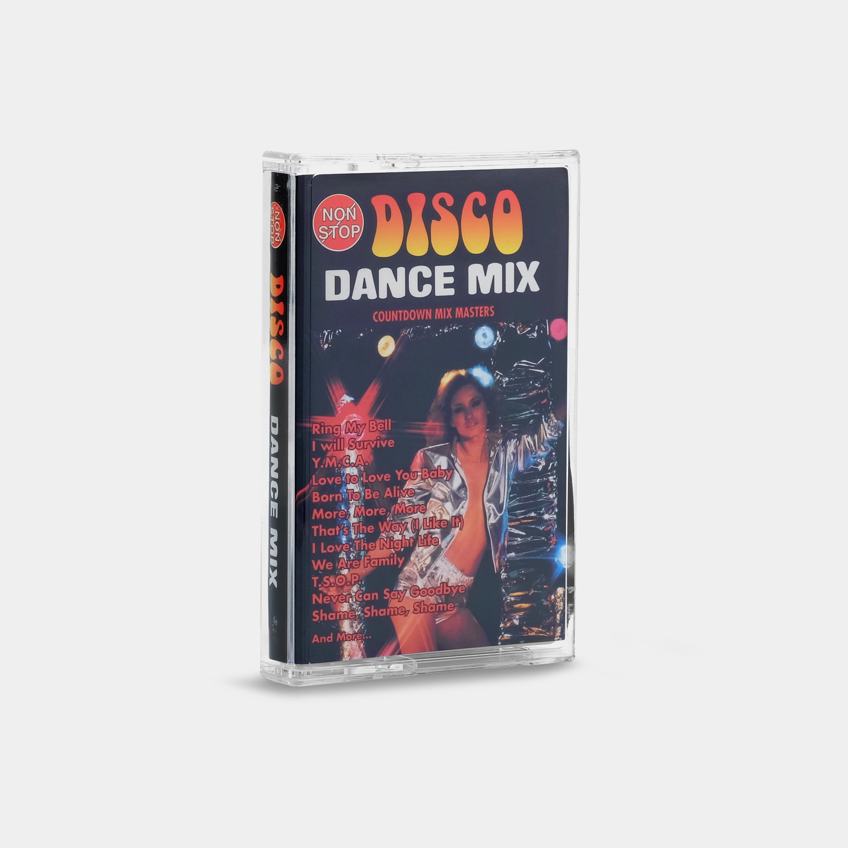 Countdown Mix Masters Non Stop Disco Dance Mix Cassette Tape - Vintage 80s Music Collection for Parties, Workouts & Retro DJ Sets