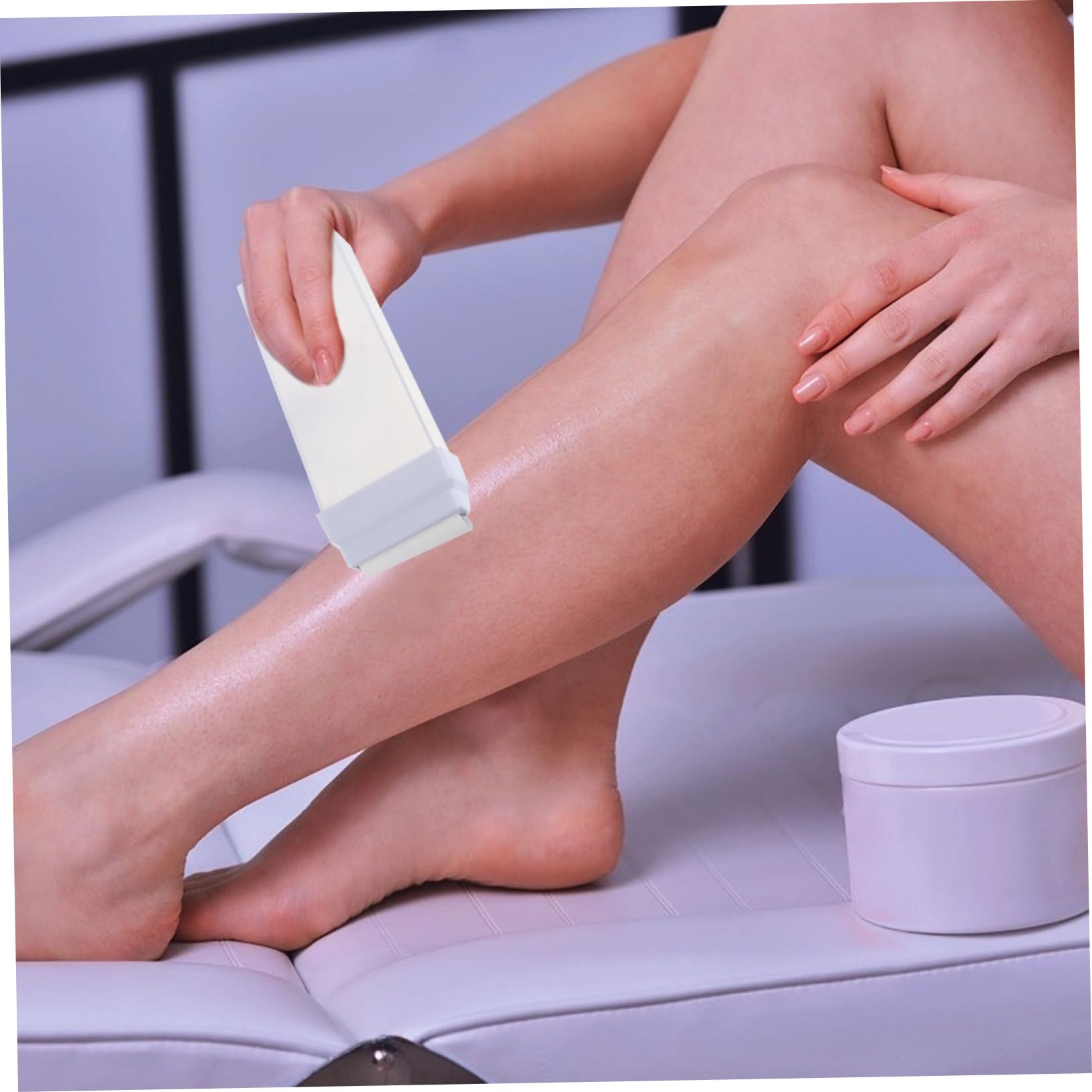 150ml Plastic Depilatory Wax Container - Durable PP ABS Hair Removal Wax Warmer Dispenser for Smooth Skin - Perfect for Salon, Spa & Home Use