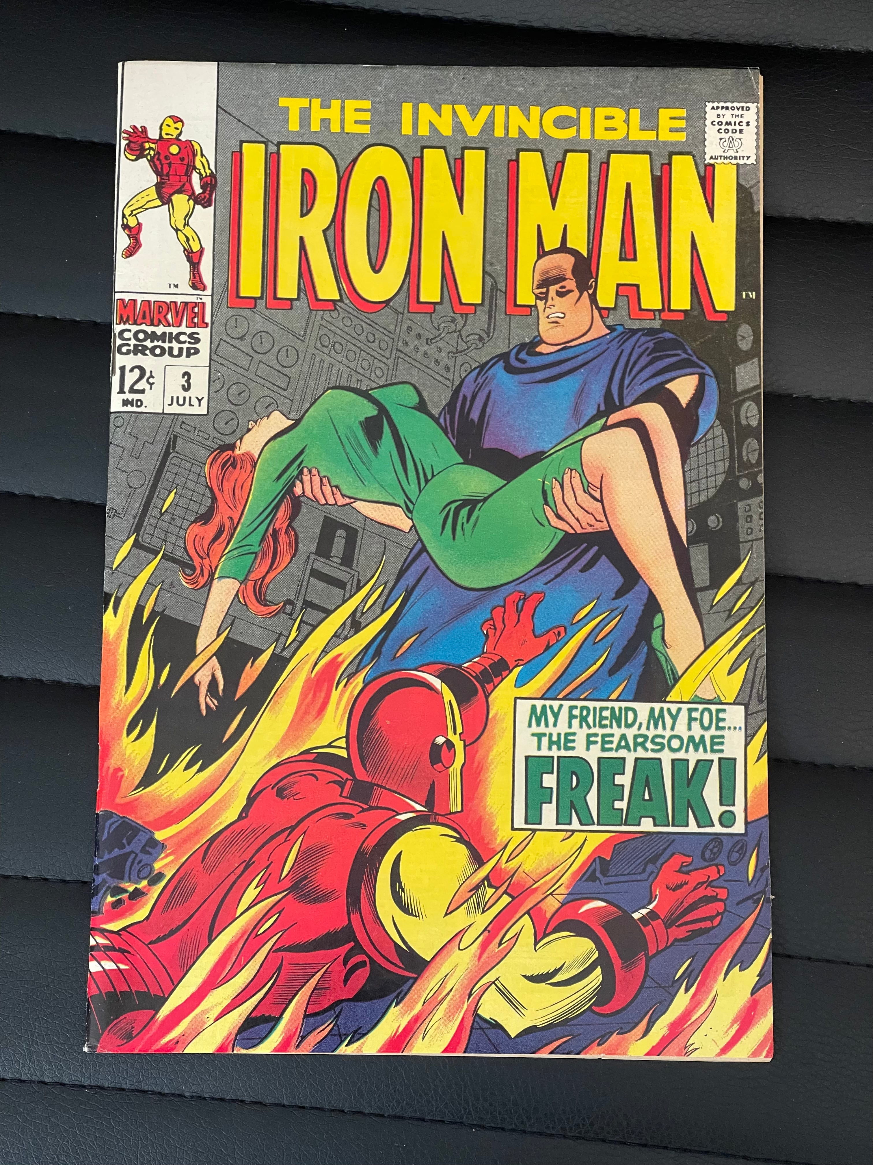 Iron Man #3 High Grade Comic Book - Rare Collectible Edition for Marvel Fans & Comic Enthusiasts | Perfect for Display, Gifts & Investment