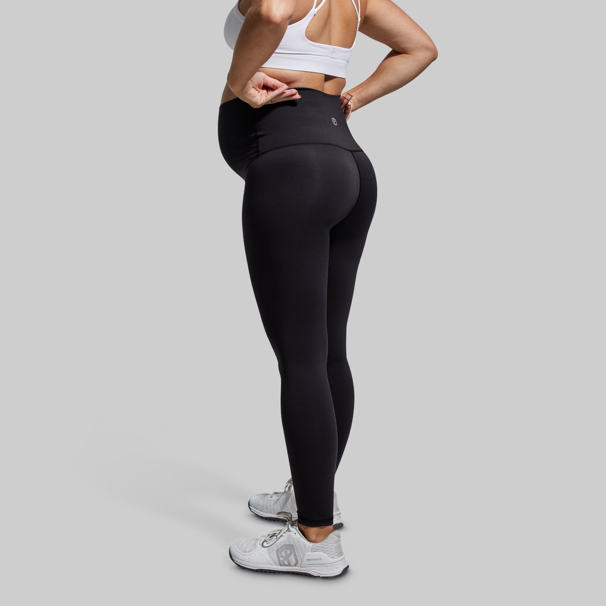 Best Maternity Leggings for Pregnancy - Soft & Stretchy Black Yoga Pants - Comfortable for Workout, Lounge & Everyday Wear