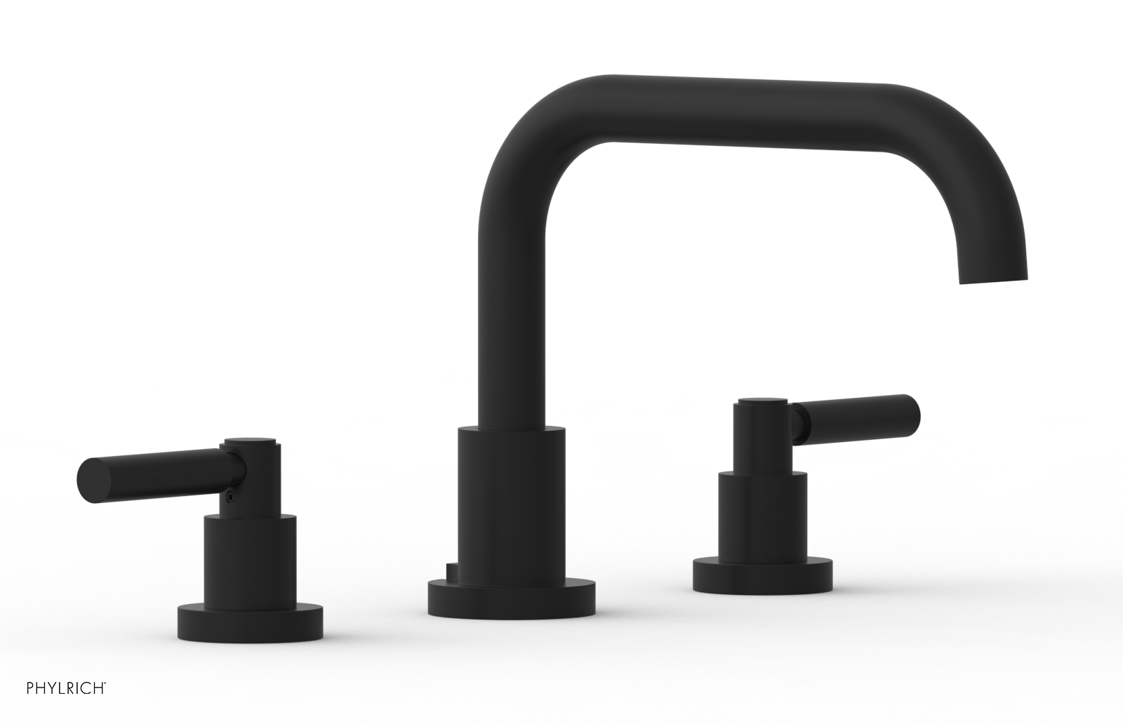 Premium Deck Tub Set with Lever Handles - D1132D - Durable Outdoor Faucet for Garden, Patio, and Poolside Use
